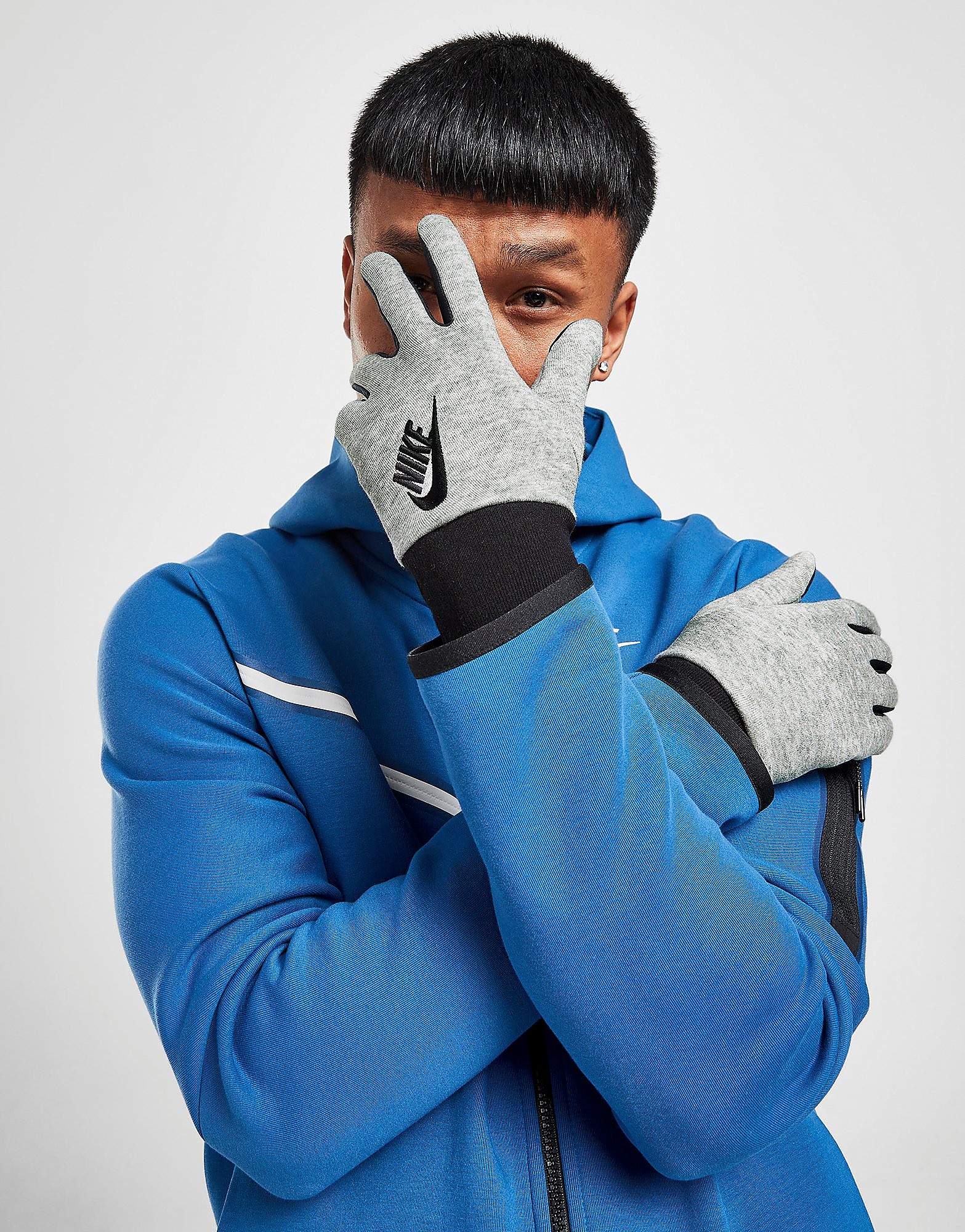 

Nike Club Fleece Gloves - Grey - Womens, Grey