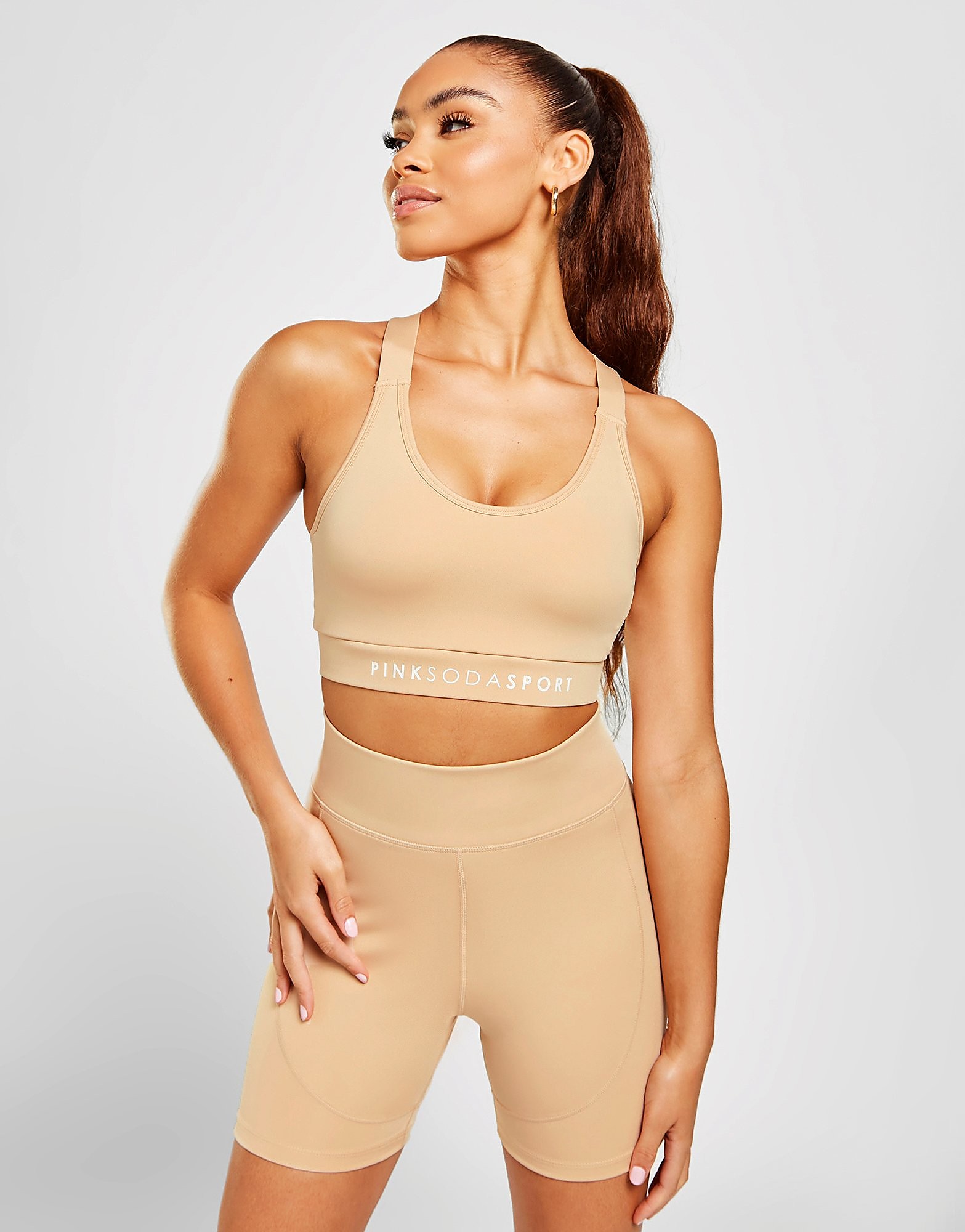 

Pink Soda Sport Harper Bra - Brown - Womens, Brown