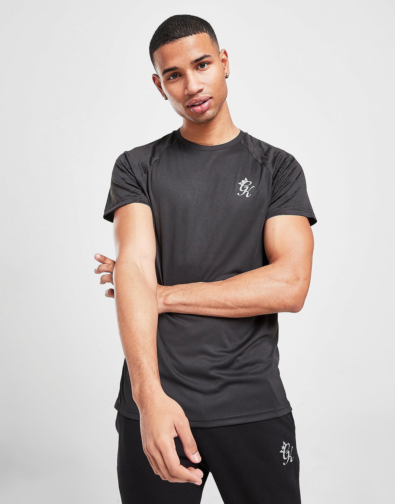 

Gym King Poly Camo T-Shirt - Only at JD - Black, Black