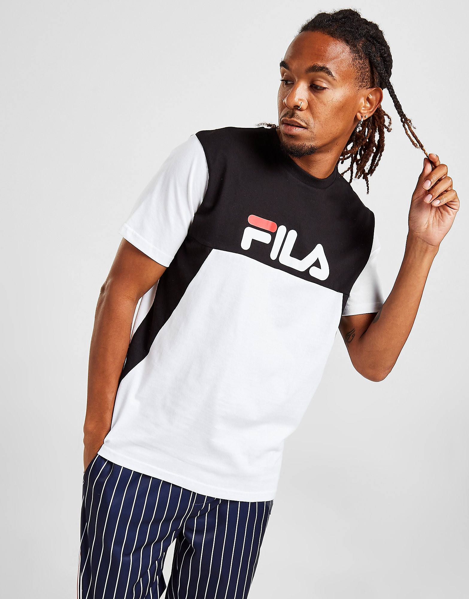 

Fila Elder T-Shirt - Only at JD - White - Mens, White