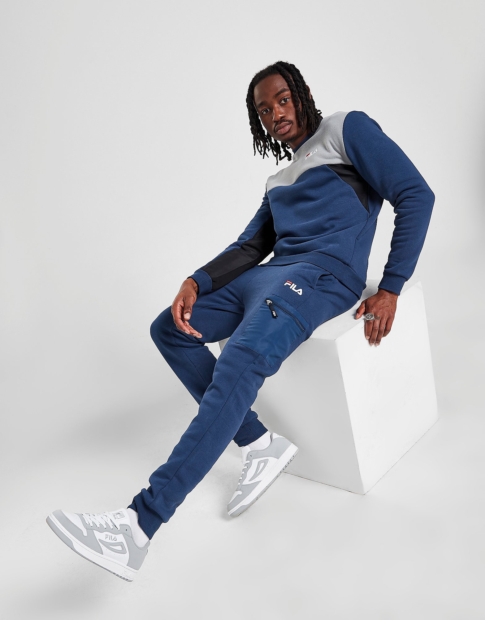 

Fila Guild Joggers - Blue - Mens, Blue