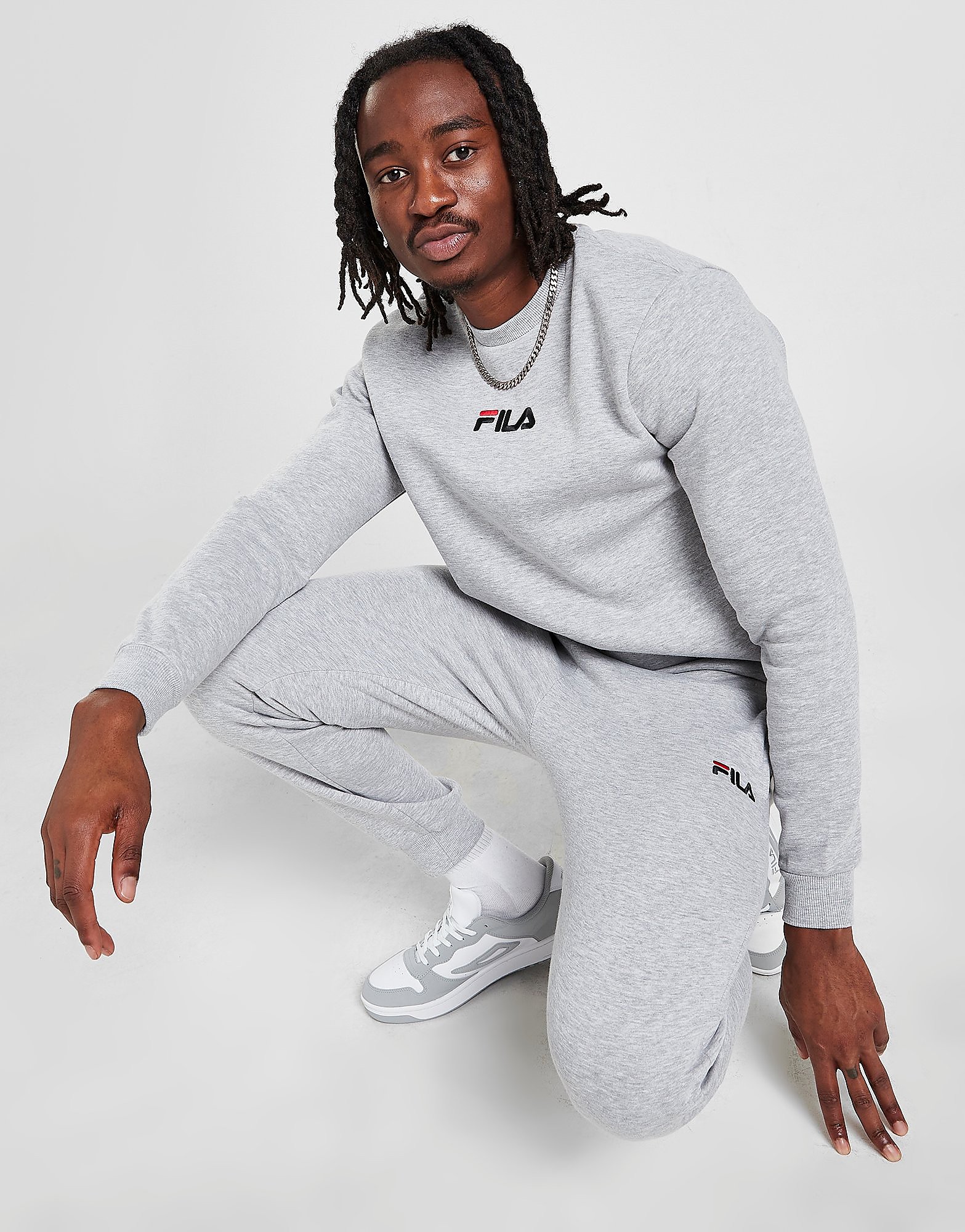 

Fila Earl Crew Tracksuit - Only at JD - Grey - Mens, Grey