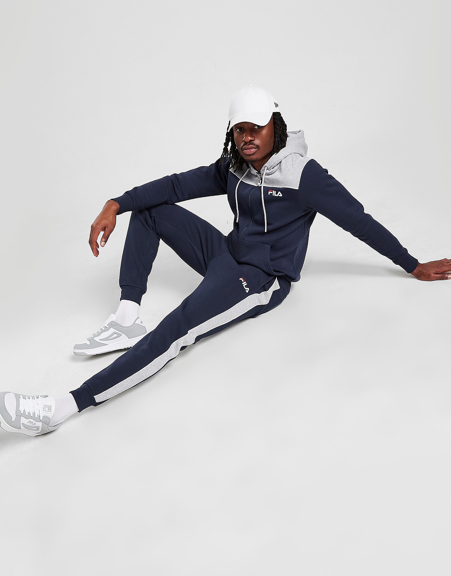 

Fila Jasper Fleece Tracksuit - Only at JD - Navy - Mens, Navy