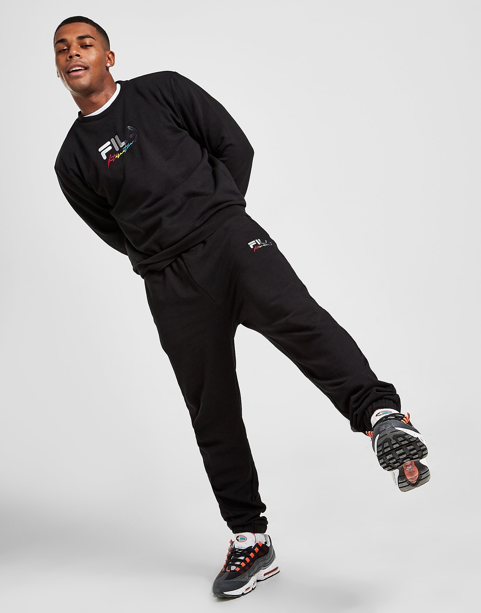 Fila Quinto Joggers - Only at JD - Black - Mens, Black