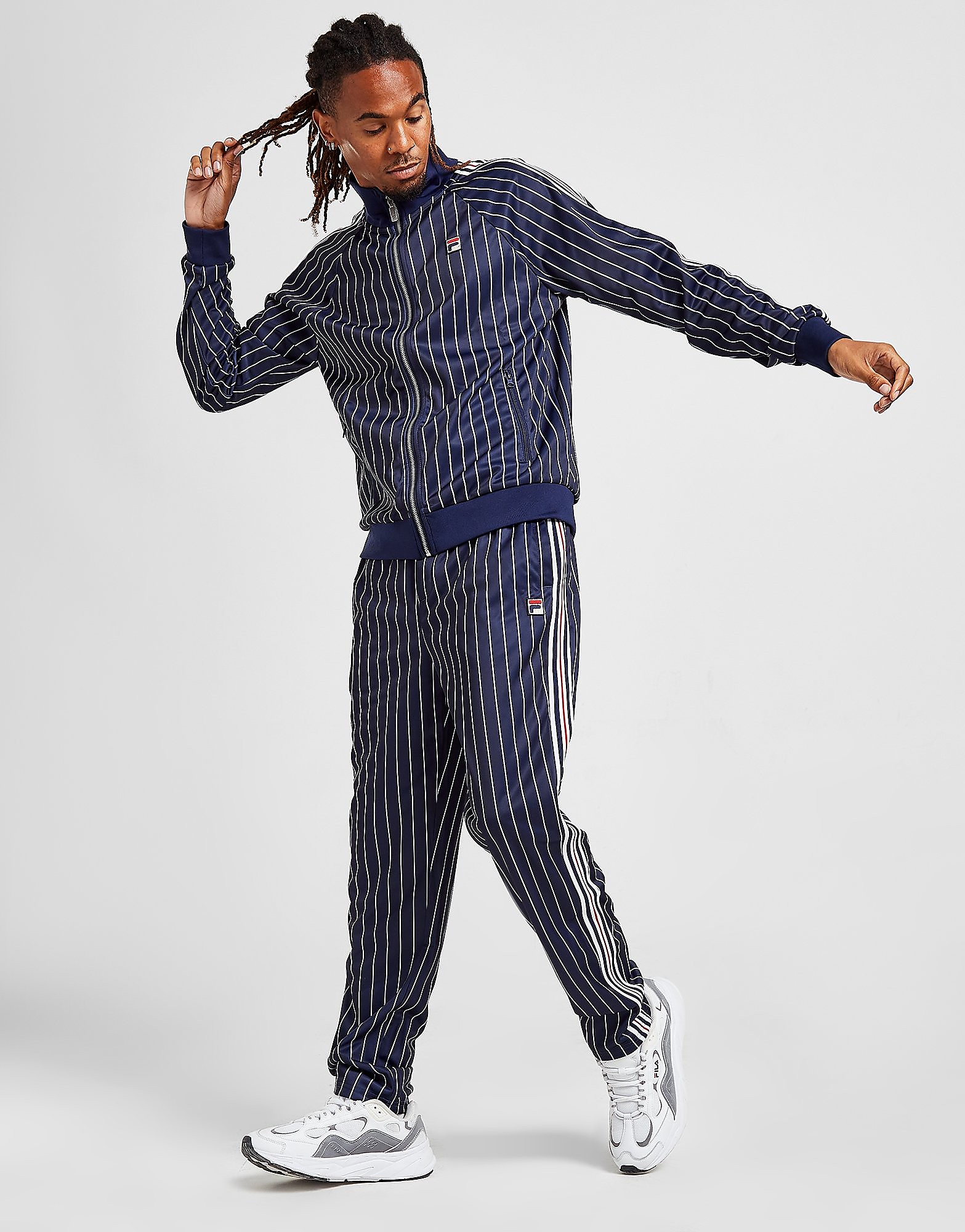 

Fila Lyon Pinstripe Track Pants - Only at JD - Blue - Mens, Blue