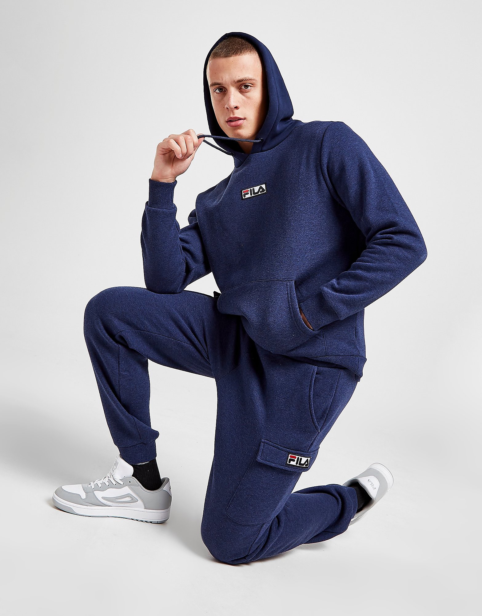 

Fila Cantle Fleece Cargo Joggers - Only at JD - Blue - Mens, Blue