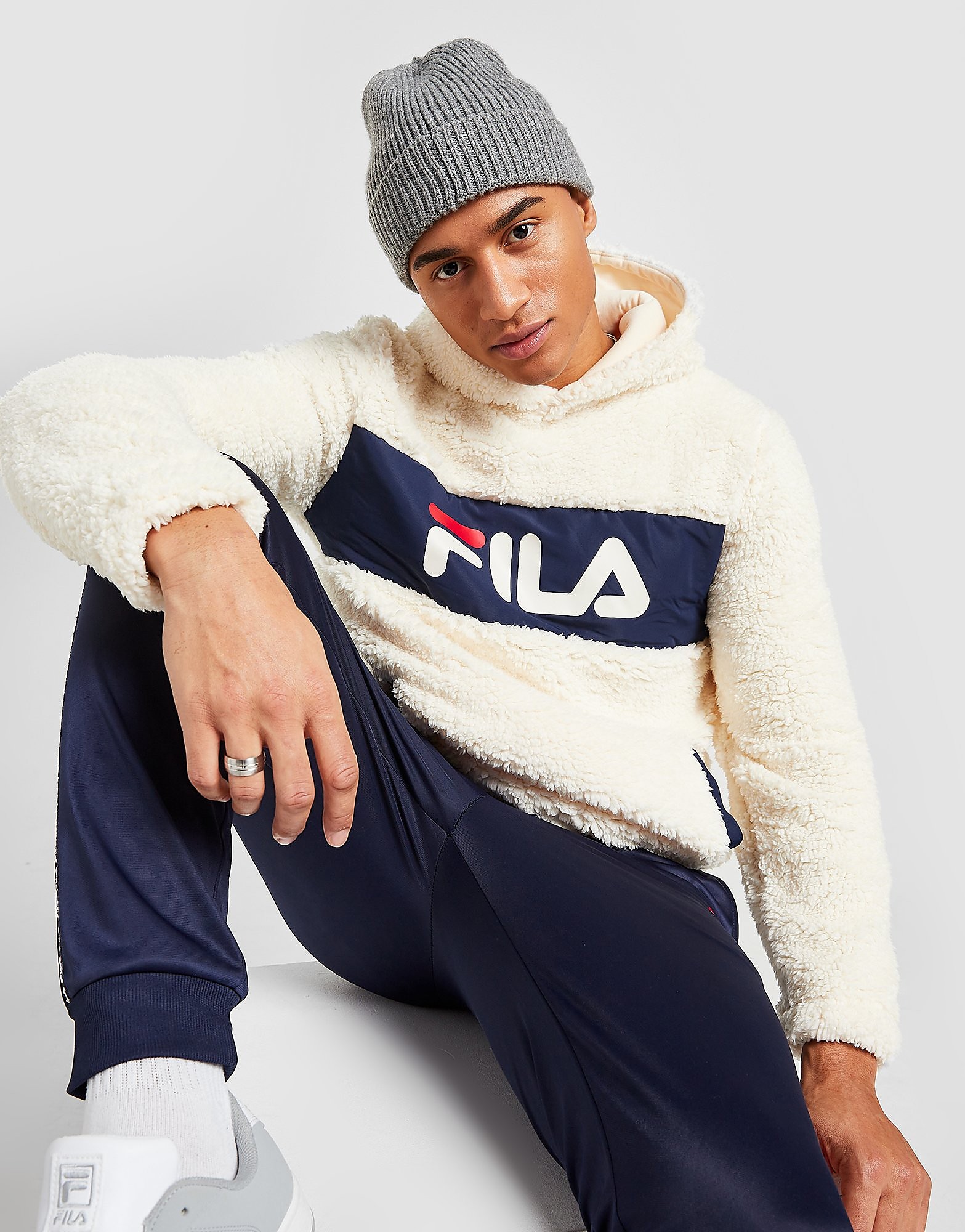 

Fila Dustin Sherpa Hoodie - Only at JD - Brown - Mens, Brown