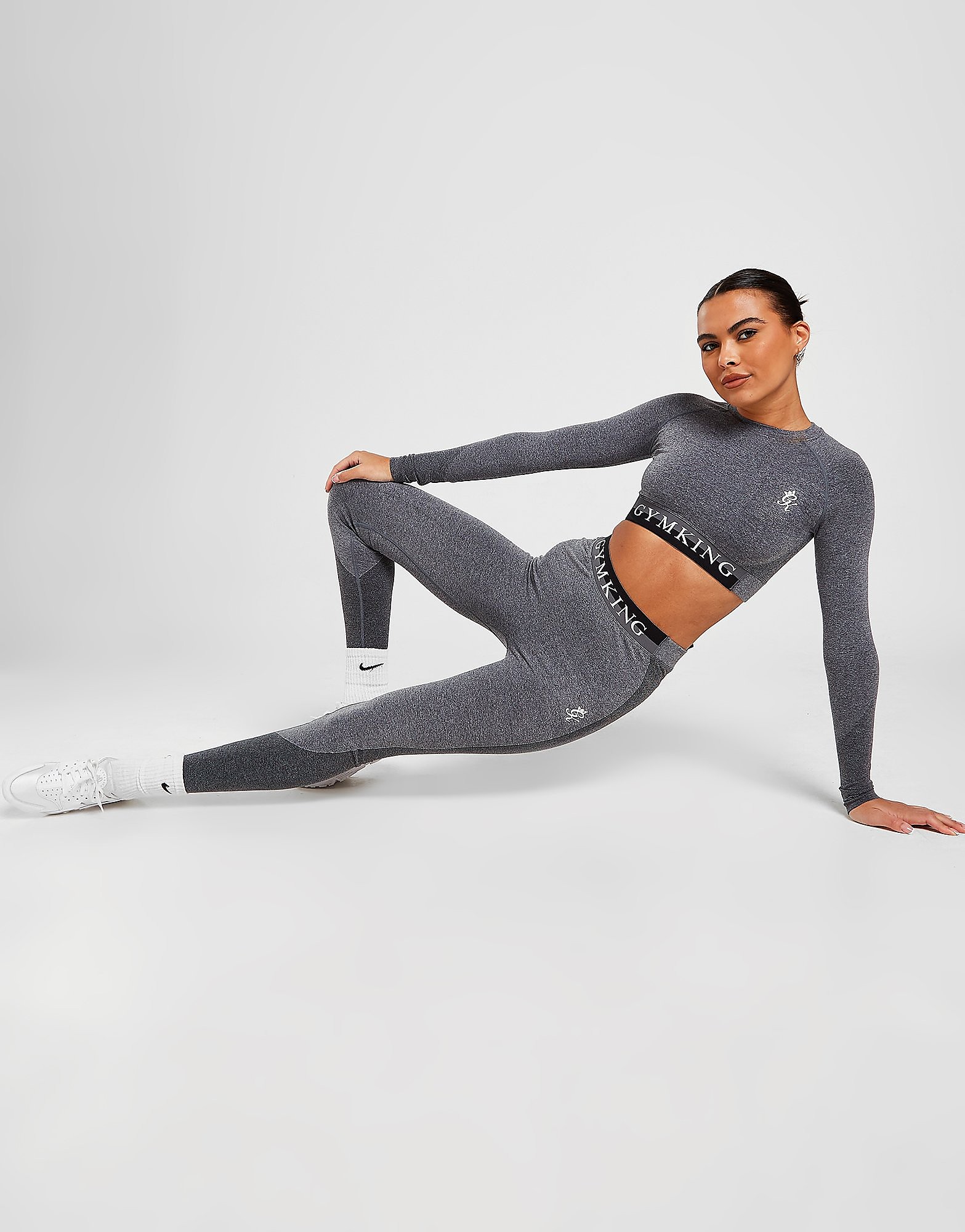 

Gym King Results Tights - Grey - Womens, Grey