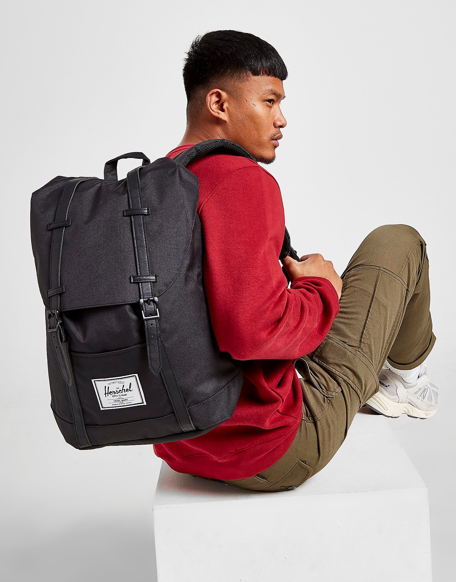 

Herschel Supply Co Retreat Backpack - Black - Womens, Black