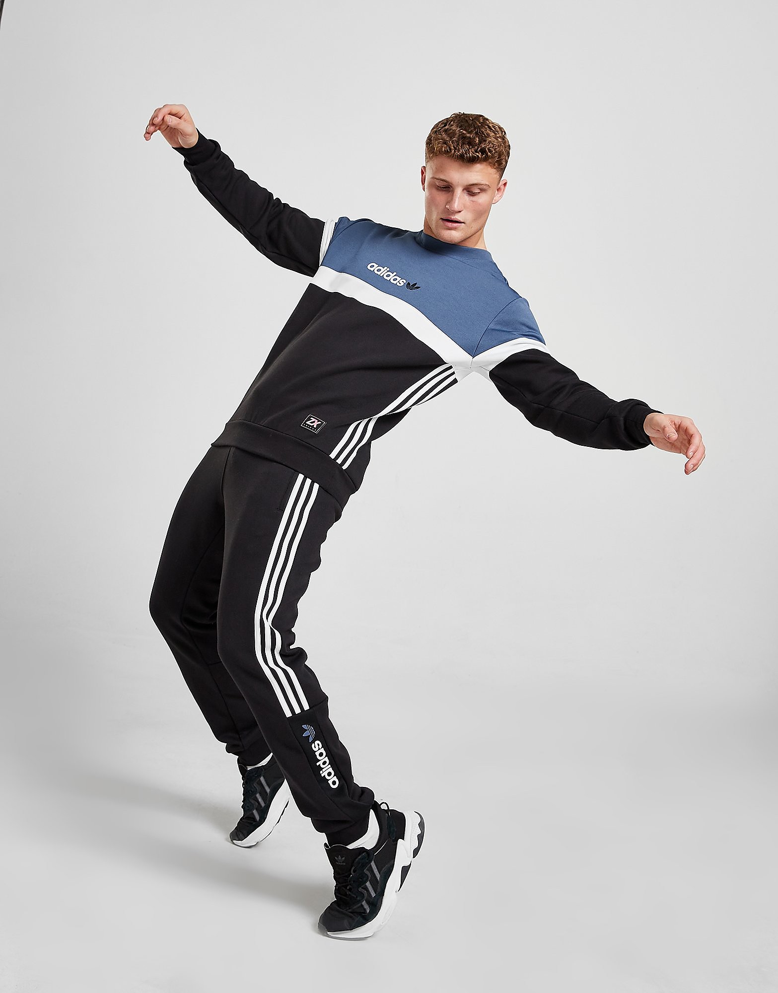 

adidas Originals ZX Fleece Joggers - Only at JD - BLACK - Mens, BLACK