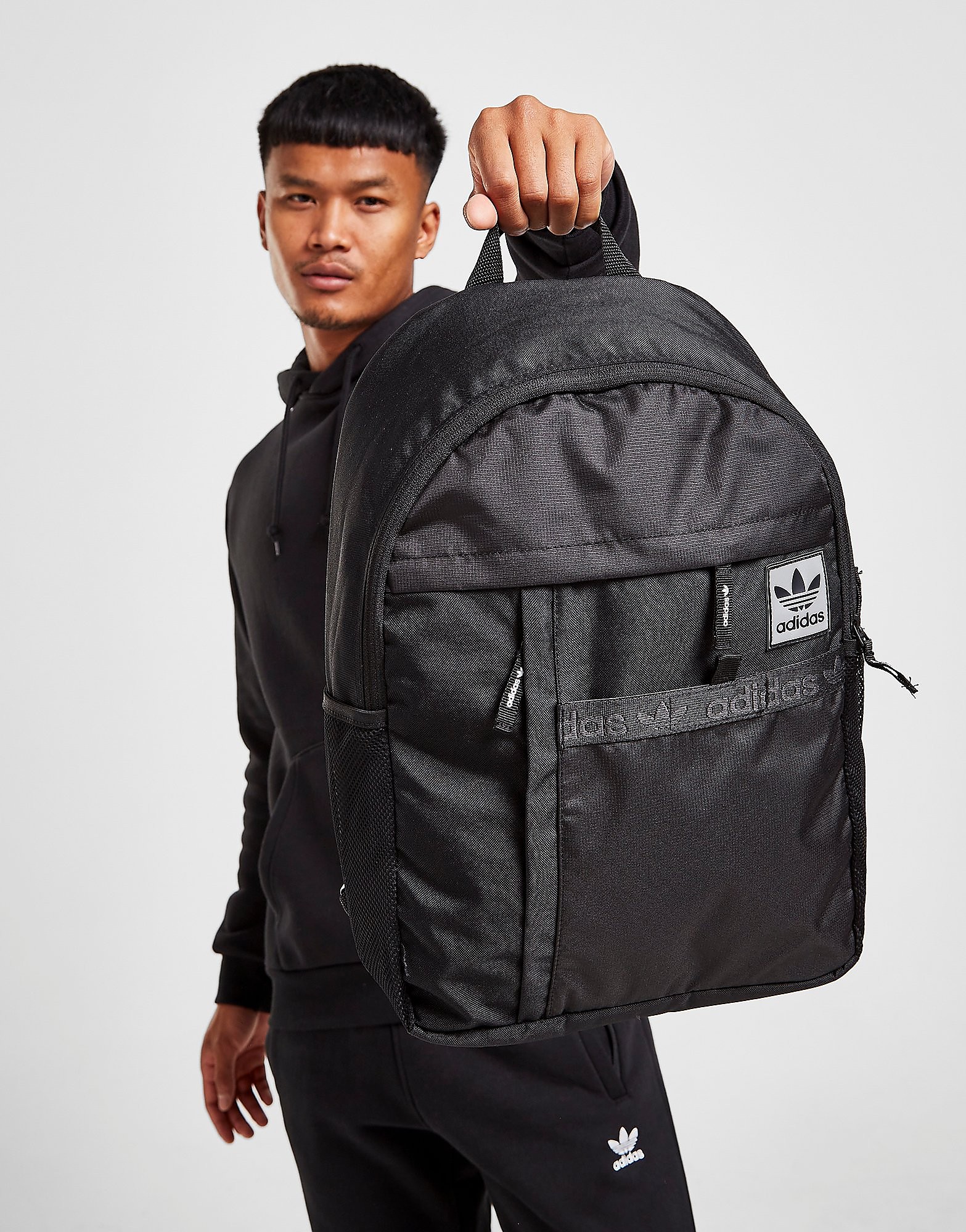 

adidas Originals ID96 Backpack - Black - Womens, Black