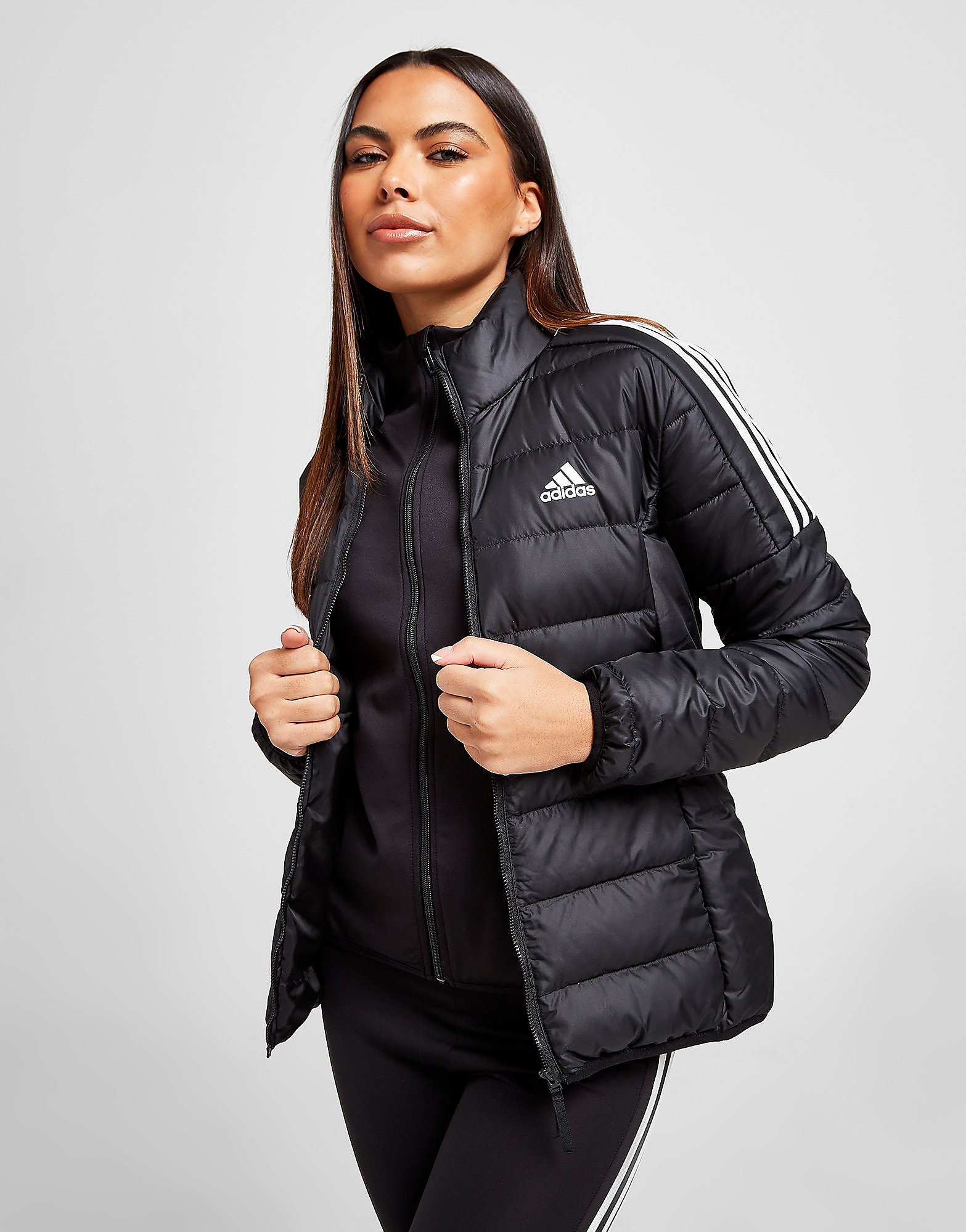 

adidas Essential Down Jacket - Black - Womens, Black