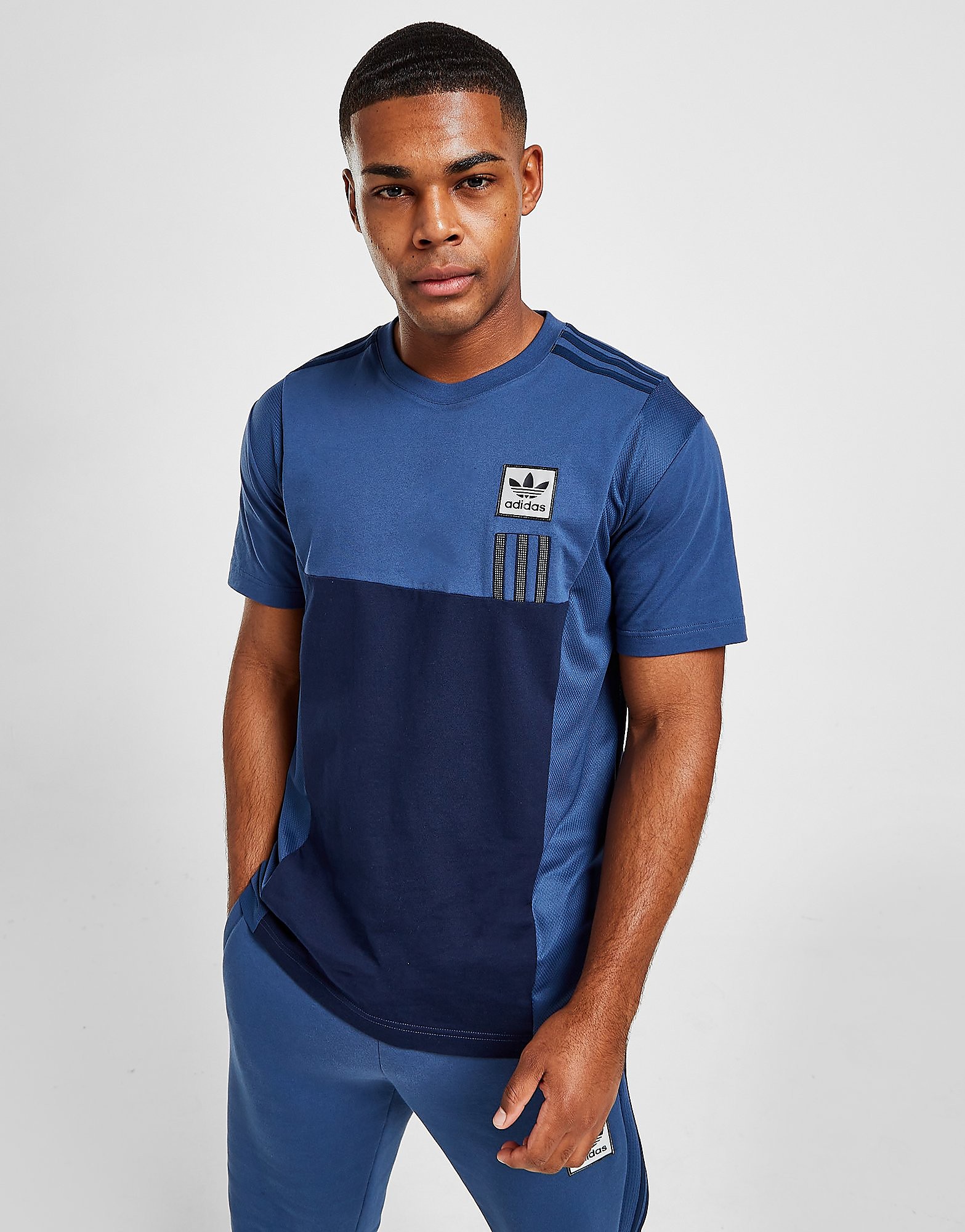 

adidas Originals ID96 T-Shirt - Only at JD - Blue - Mens, Blue
