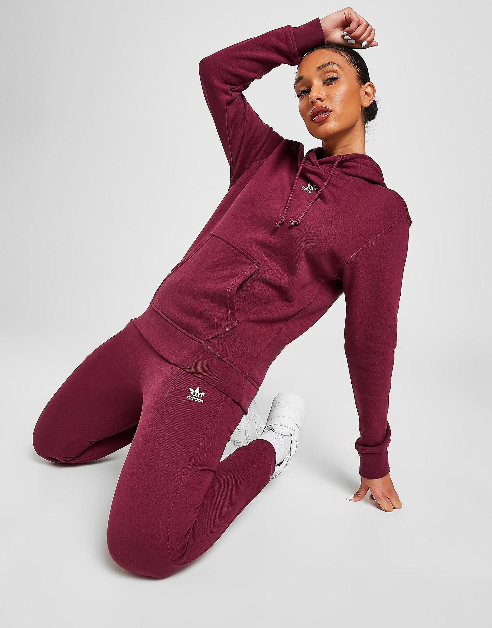 

adidas Originals Essential Joggers - Victory Crimson - Womens, Victory Crimson