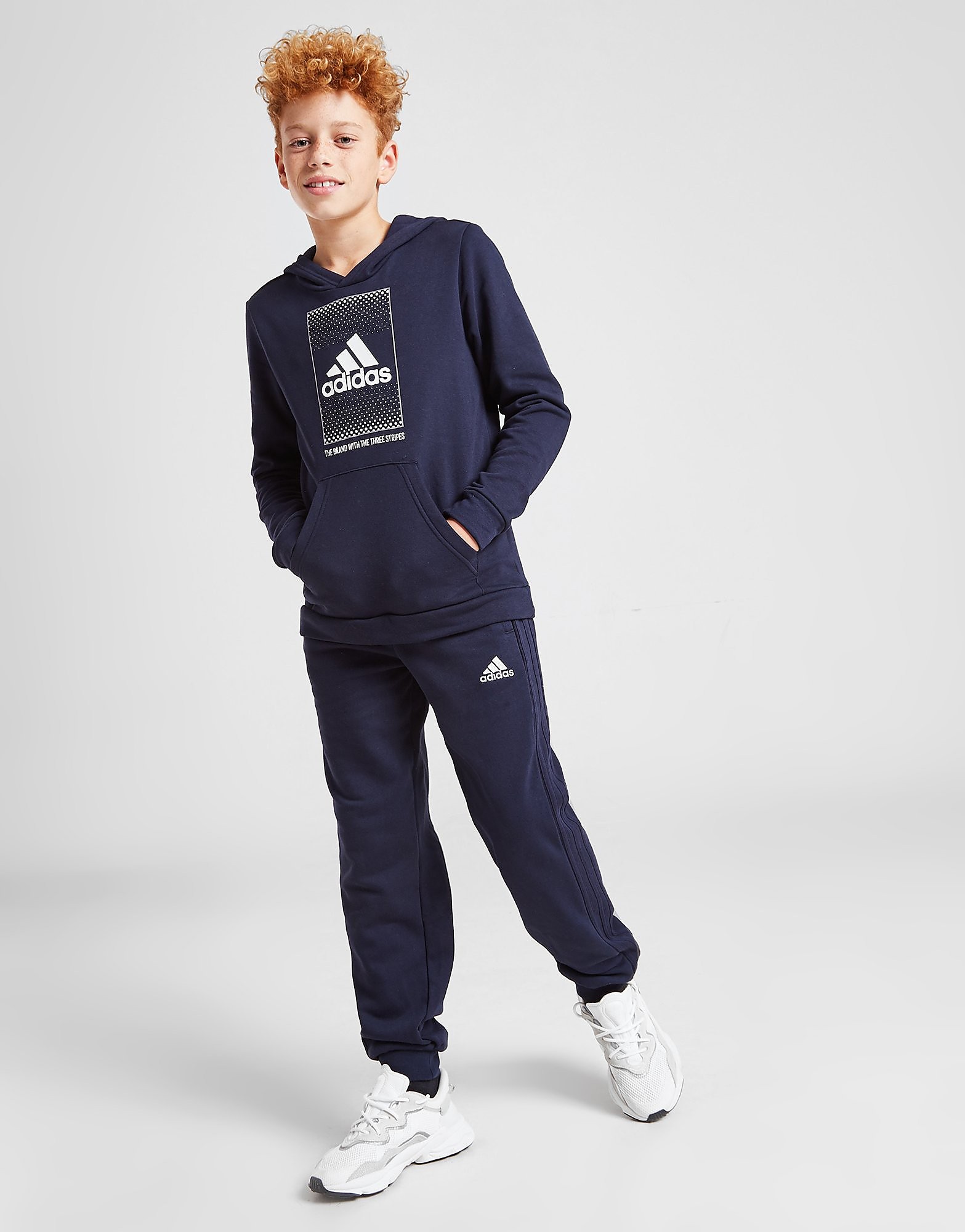 

adidas Badge of Sport Fade Fleece Joggers Junior - Only at JD - Blue - Kids, Blue