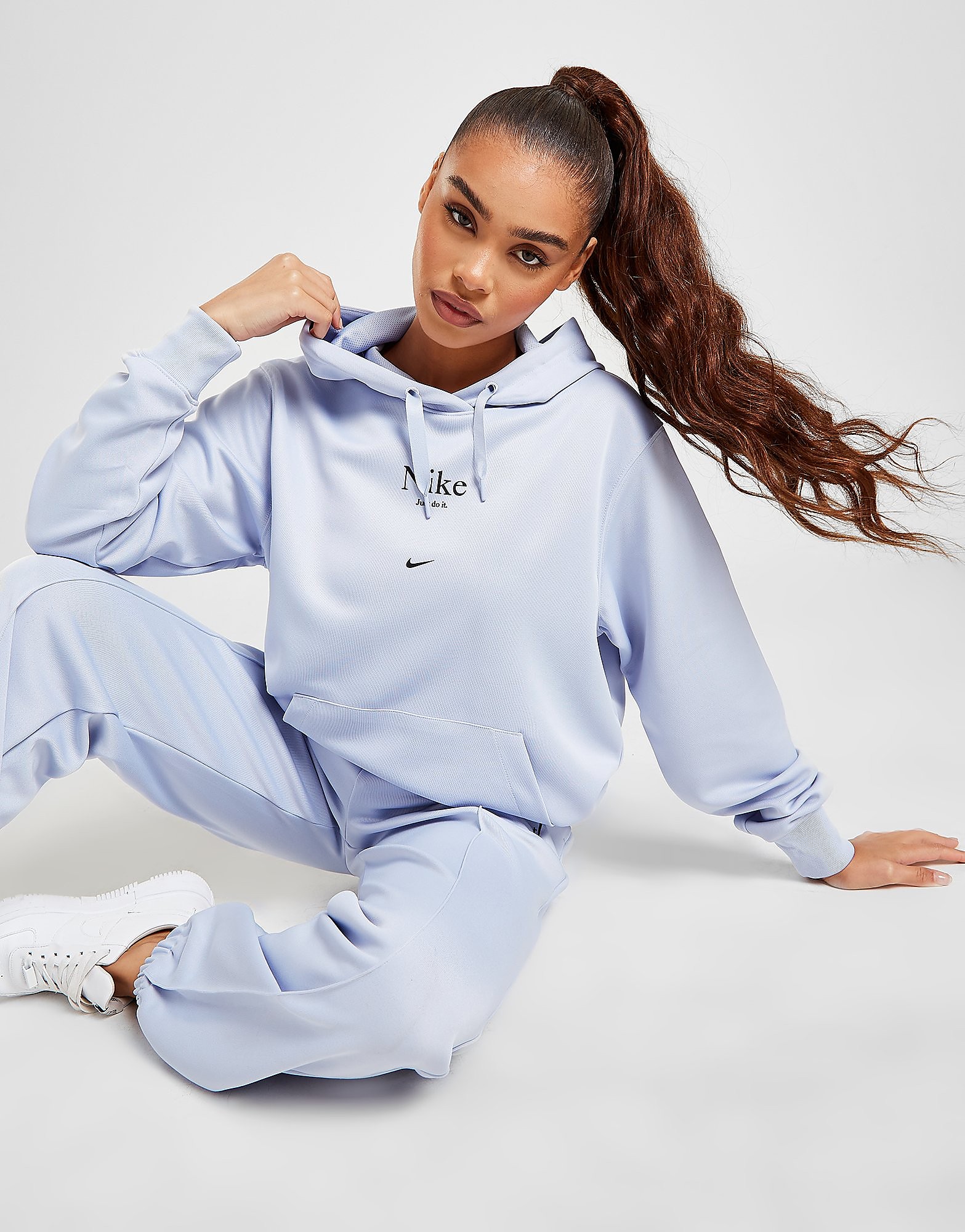 

Nike Trend Poly Hoodie - Ghost - Womens, Ghost