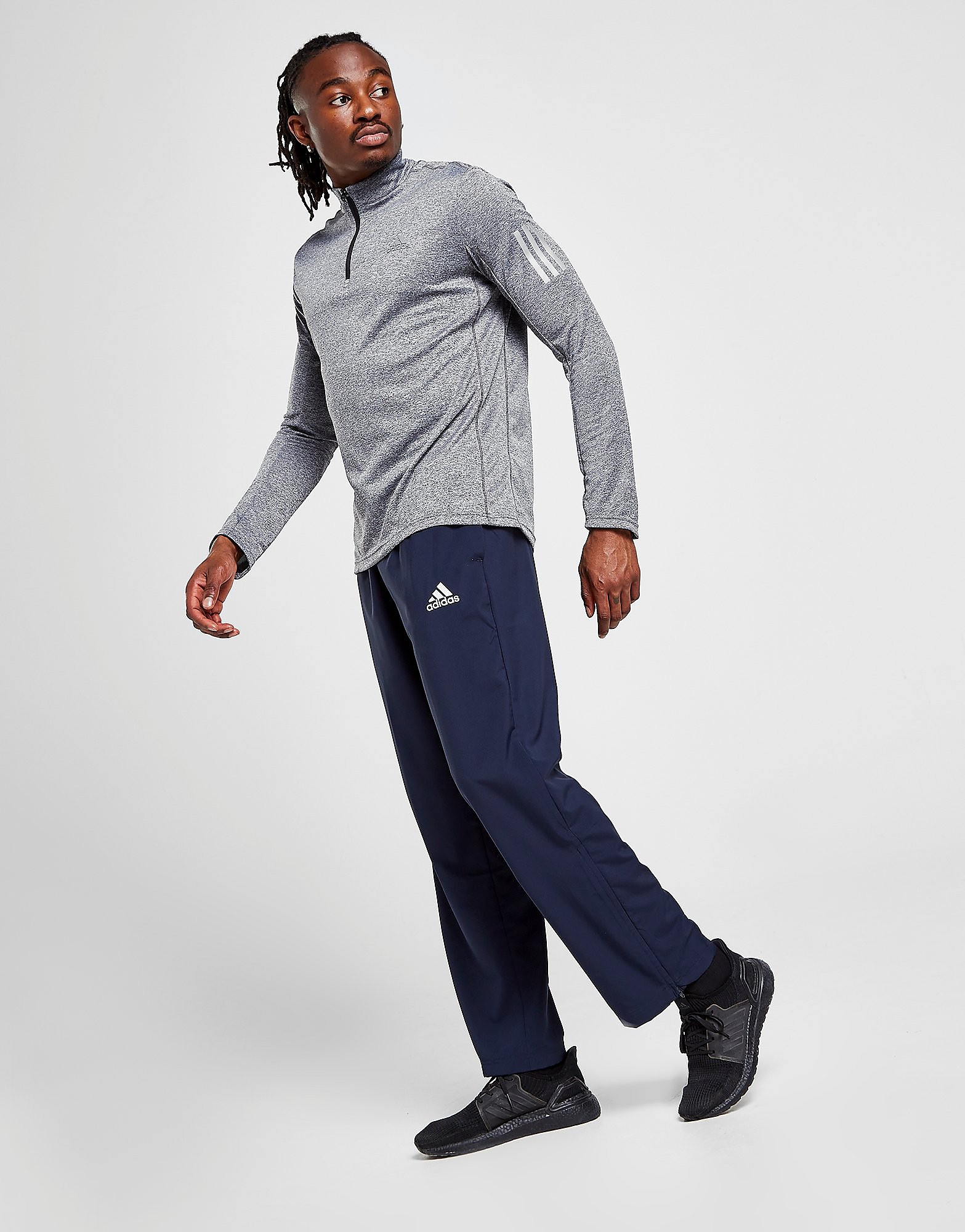 

adidas Stanford Woven Track Pants - Legend Ink - Mens, Legend Ink