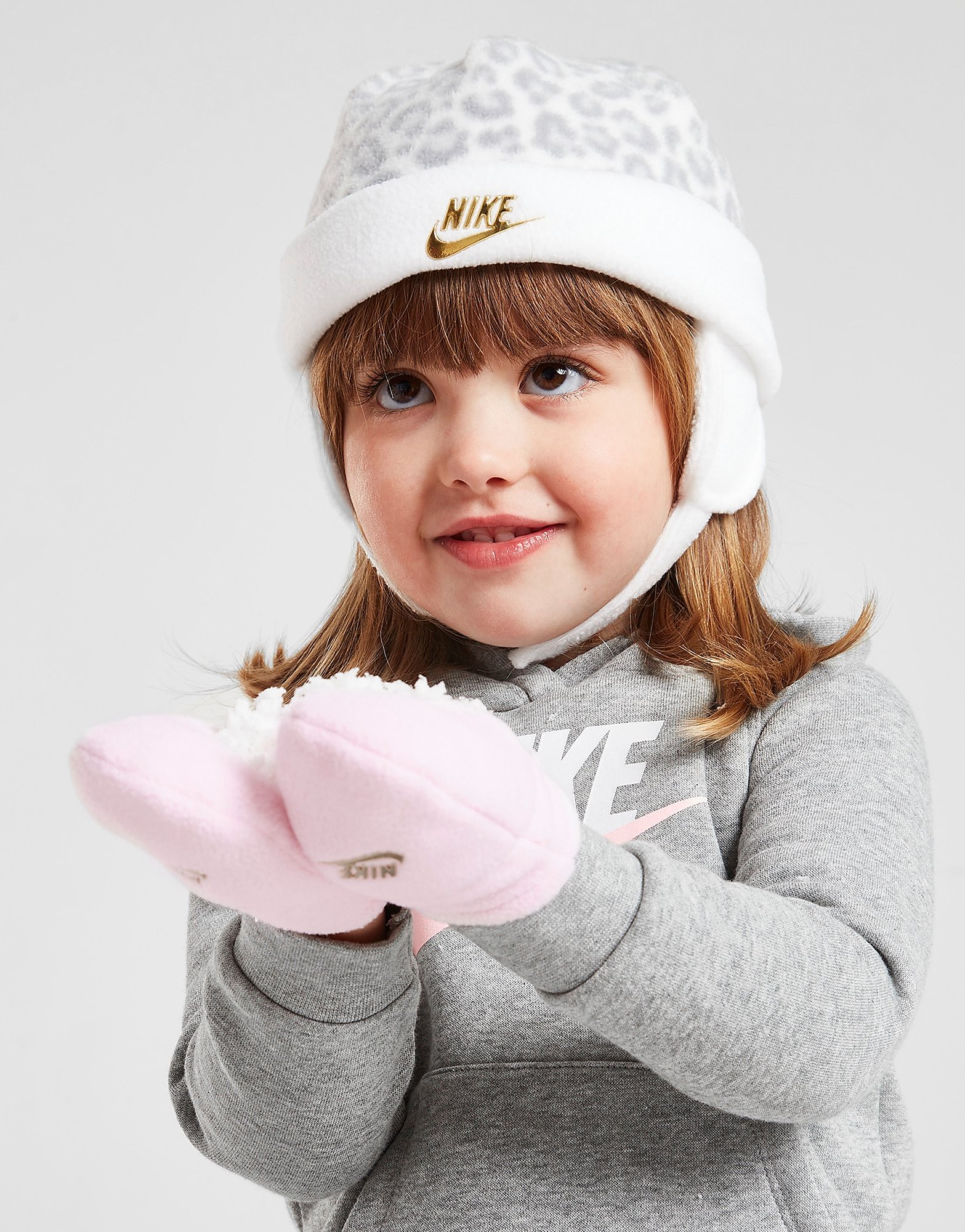 

Nike Trappers Hat/Gloves Set Infant - White - Kids, White
