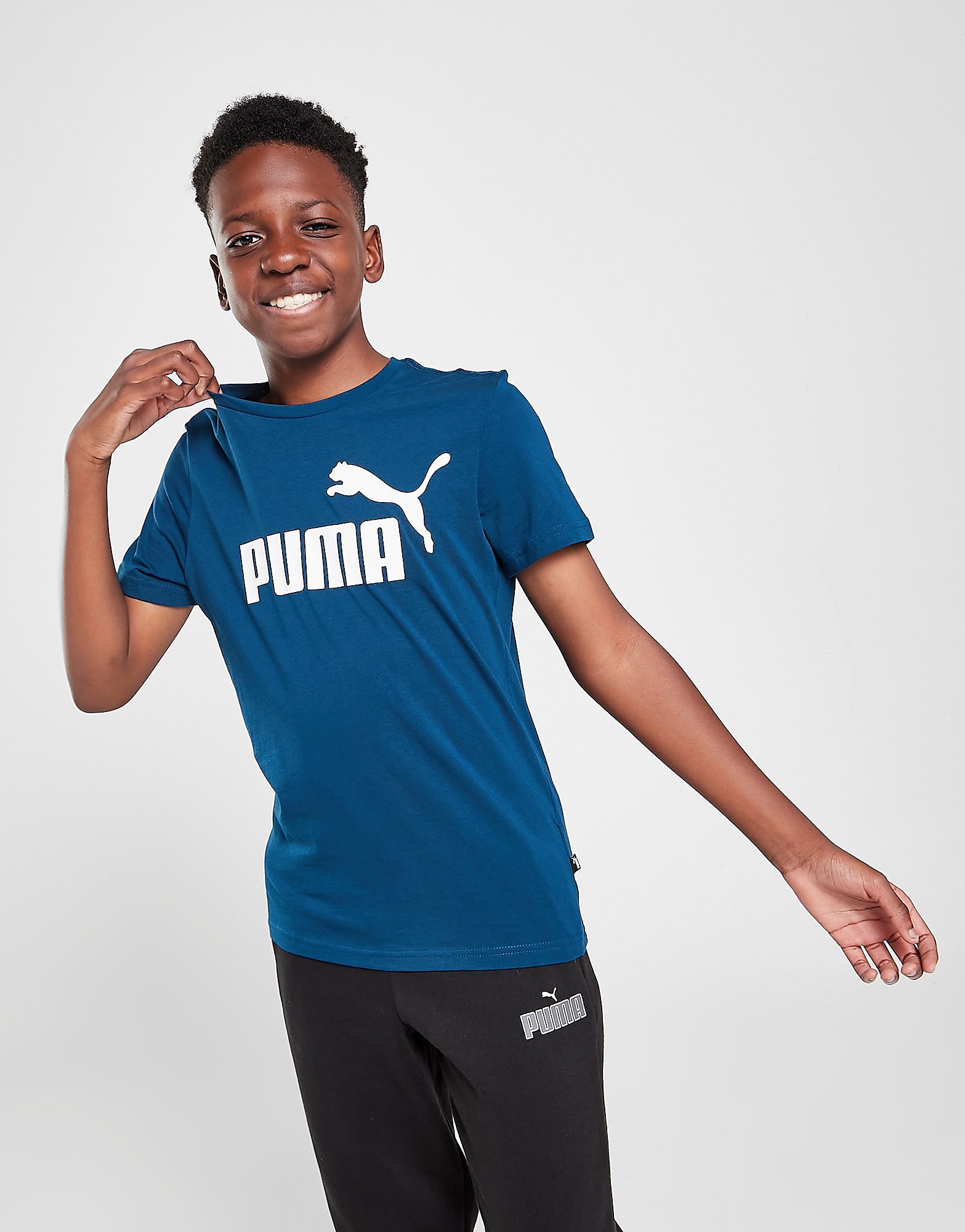 Puma No. 1 Logo T-Shirt Junior - Blue - Kids, Blue