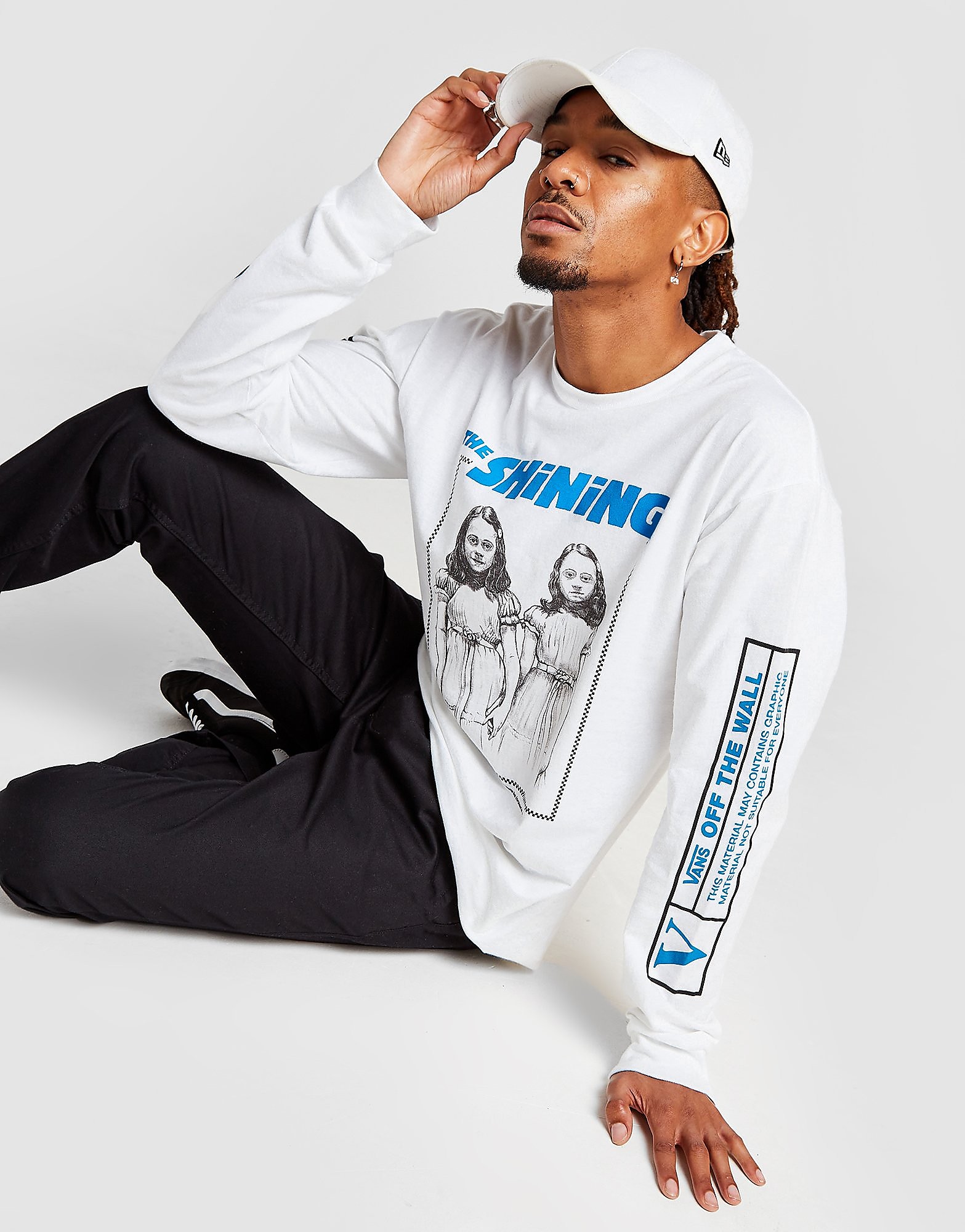 

Vans The Shining Long Sleeve T-Shirt - White - Mens, White