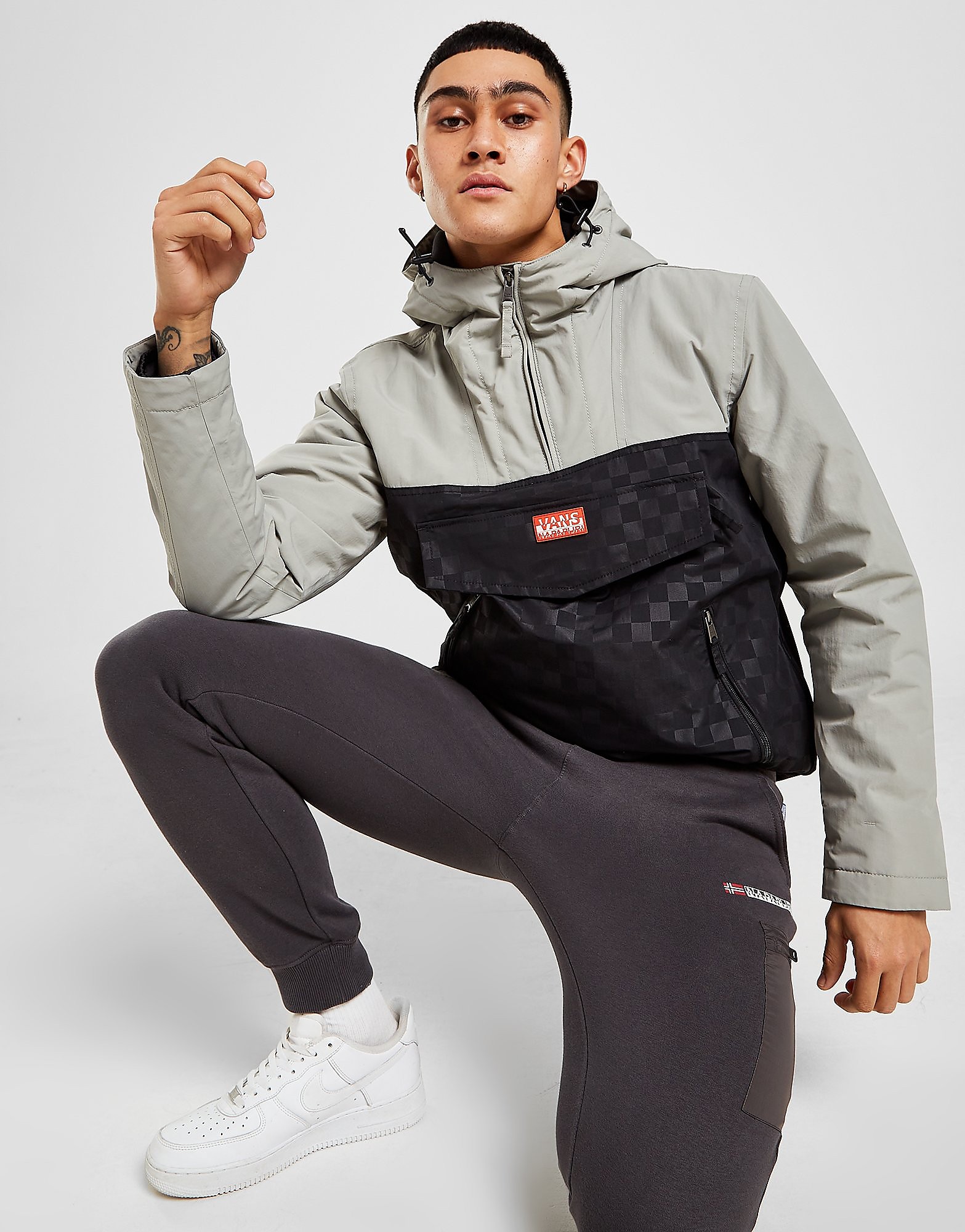 

Vans x Napapijri Anorak Jacket - Black - Mens, Black
