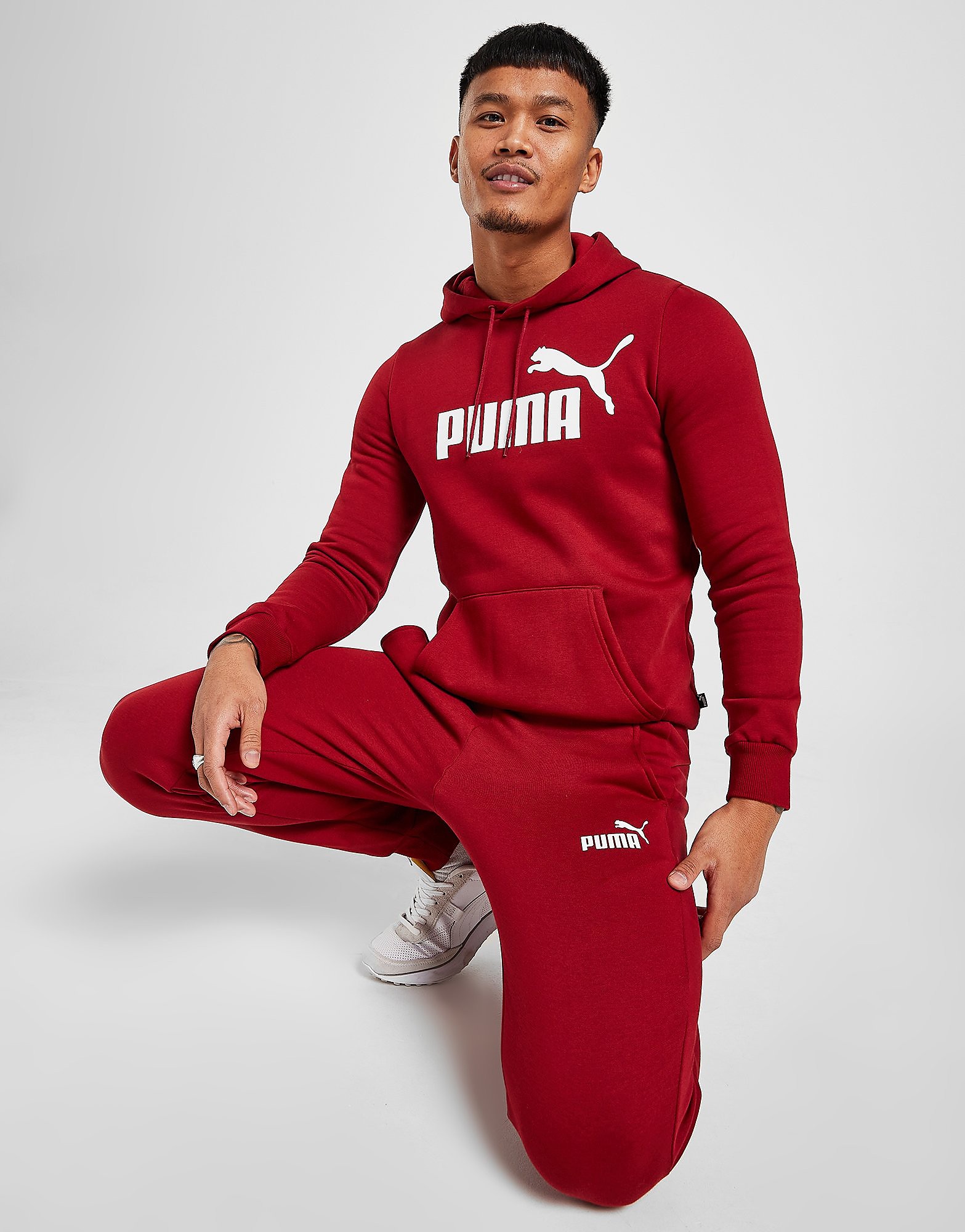 

Puma Core Fleece Joggers - Only at JD - Red - Mens, Red