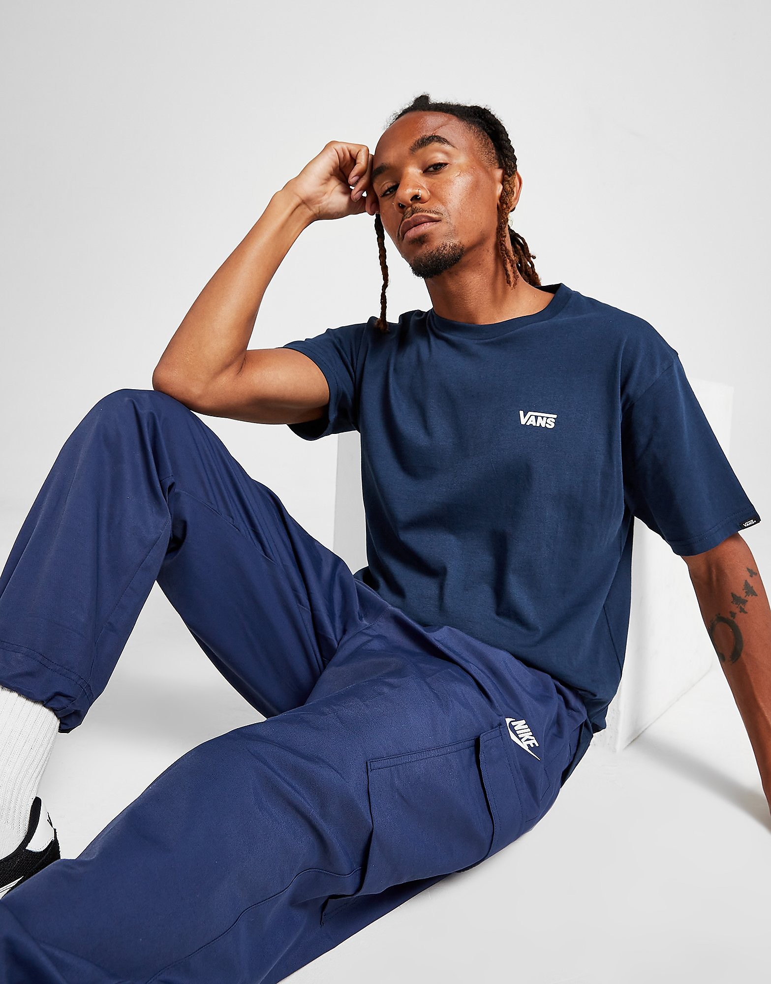 

Vans Core Classic Logo T-Shirt - Blue - Mens, Blue