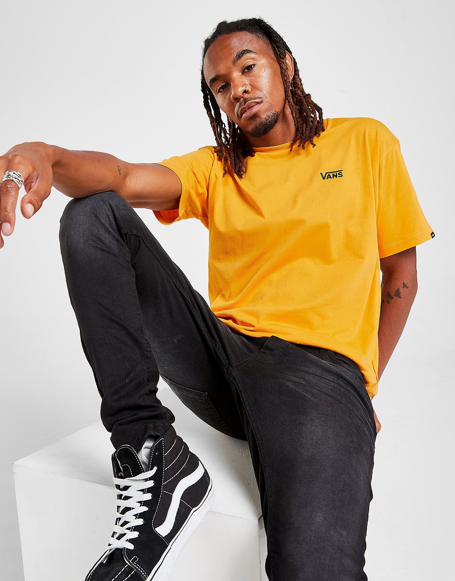 

Vans Core Classic Logo T-Shirt - Only at JD - Yellow - Mens, Yellow