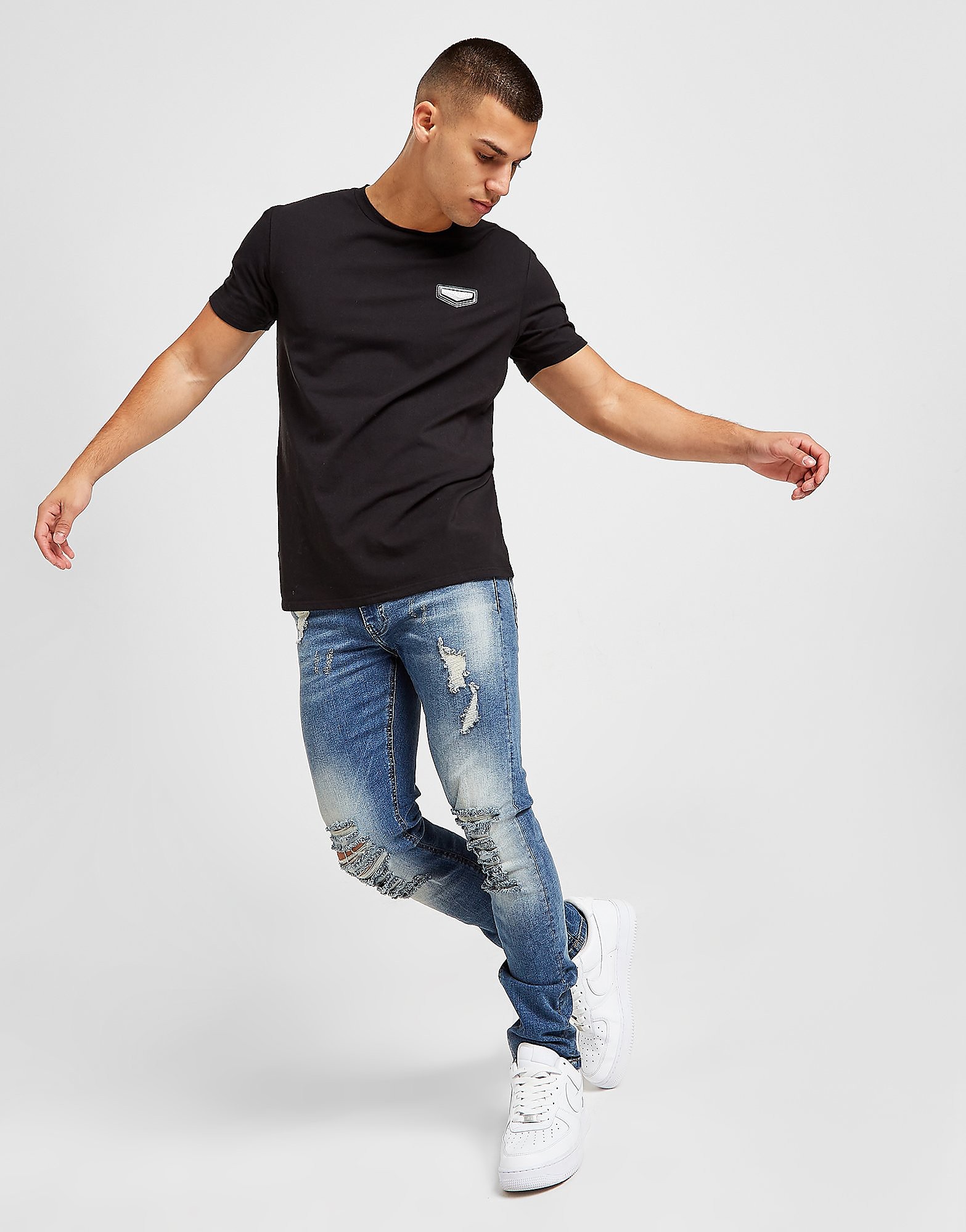 Supply & Demand Crash Jeans - Blue - Mens, Blue