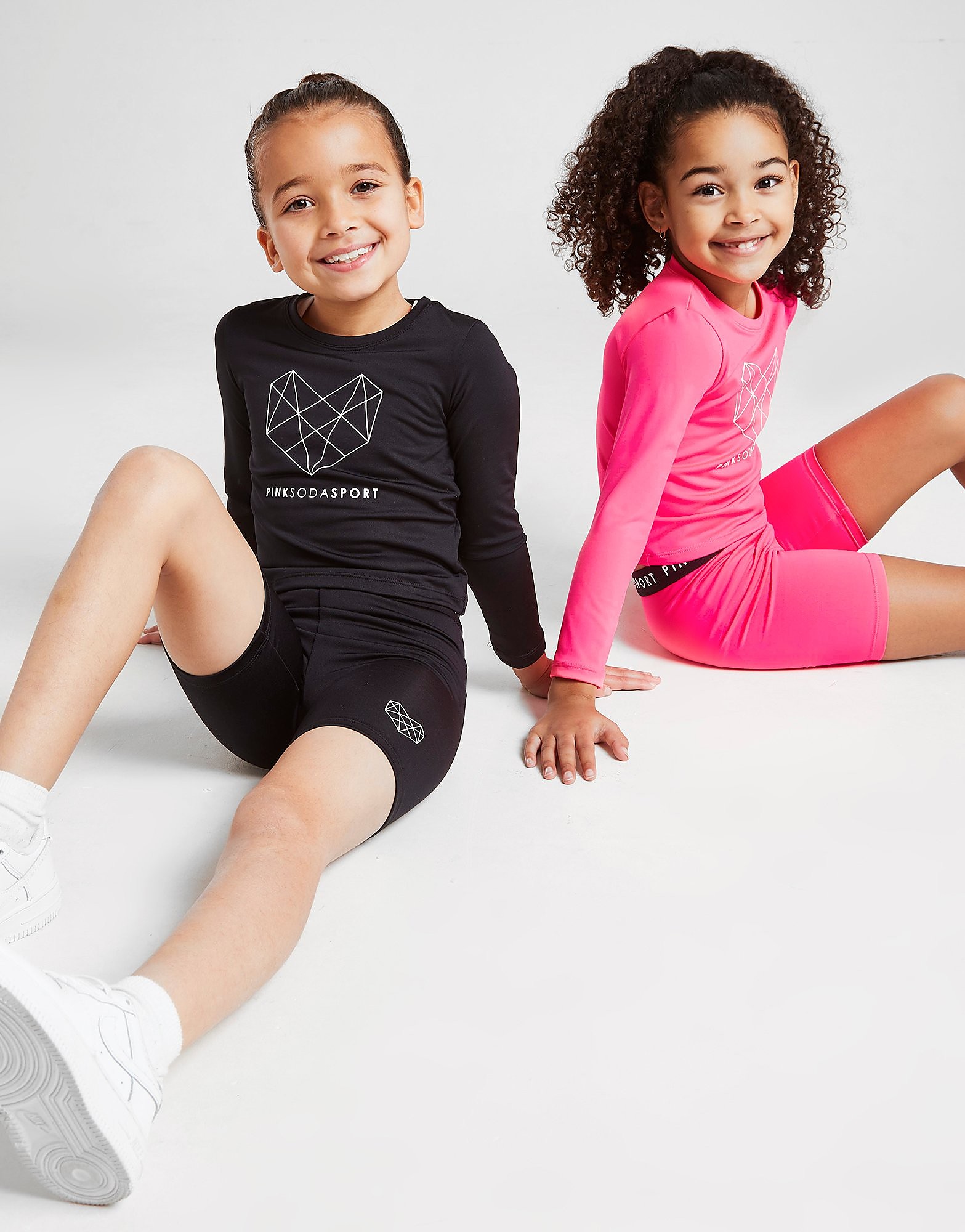 

Pink Soda Sport Girls' Cycle Shorts Children - Black - Kids, Black