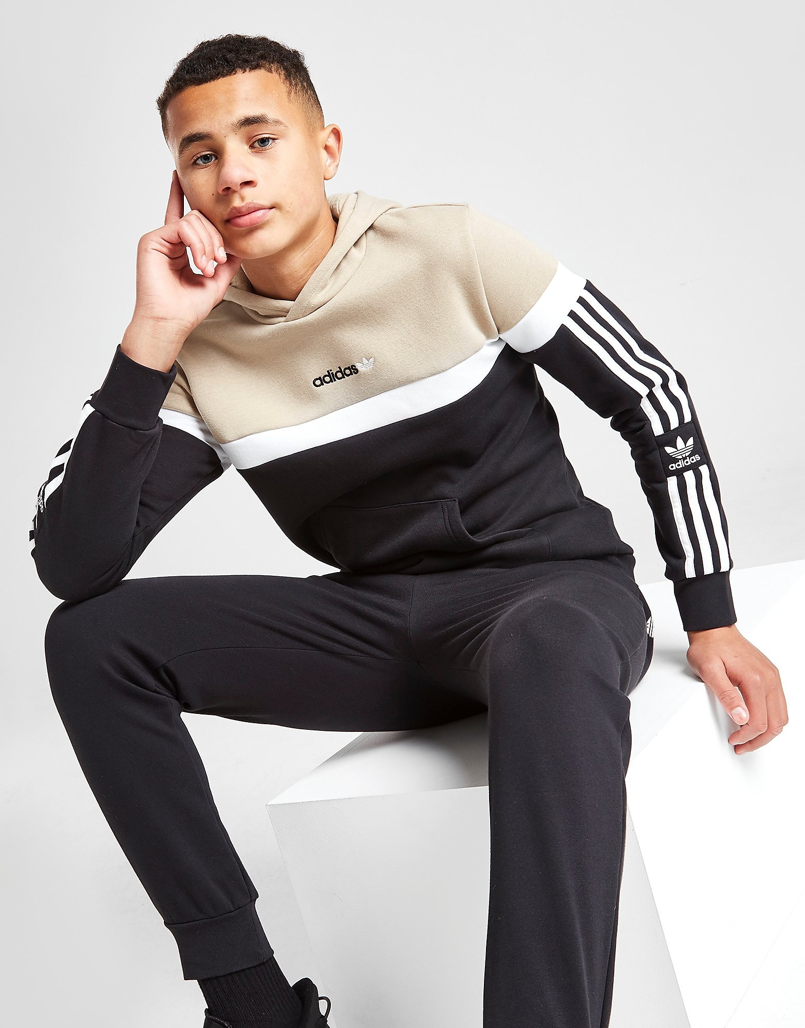 

adidas Linear Itasca Hoodie Junior - Only at JD - Black - Kids, Black