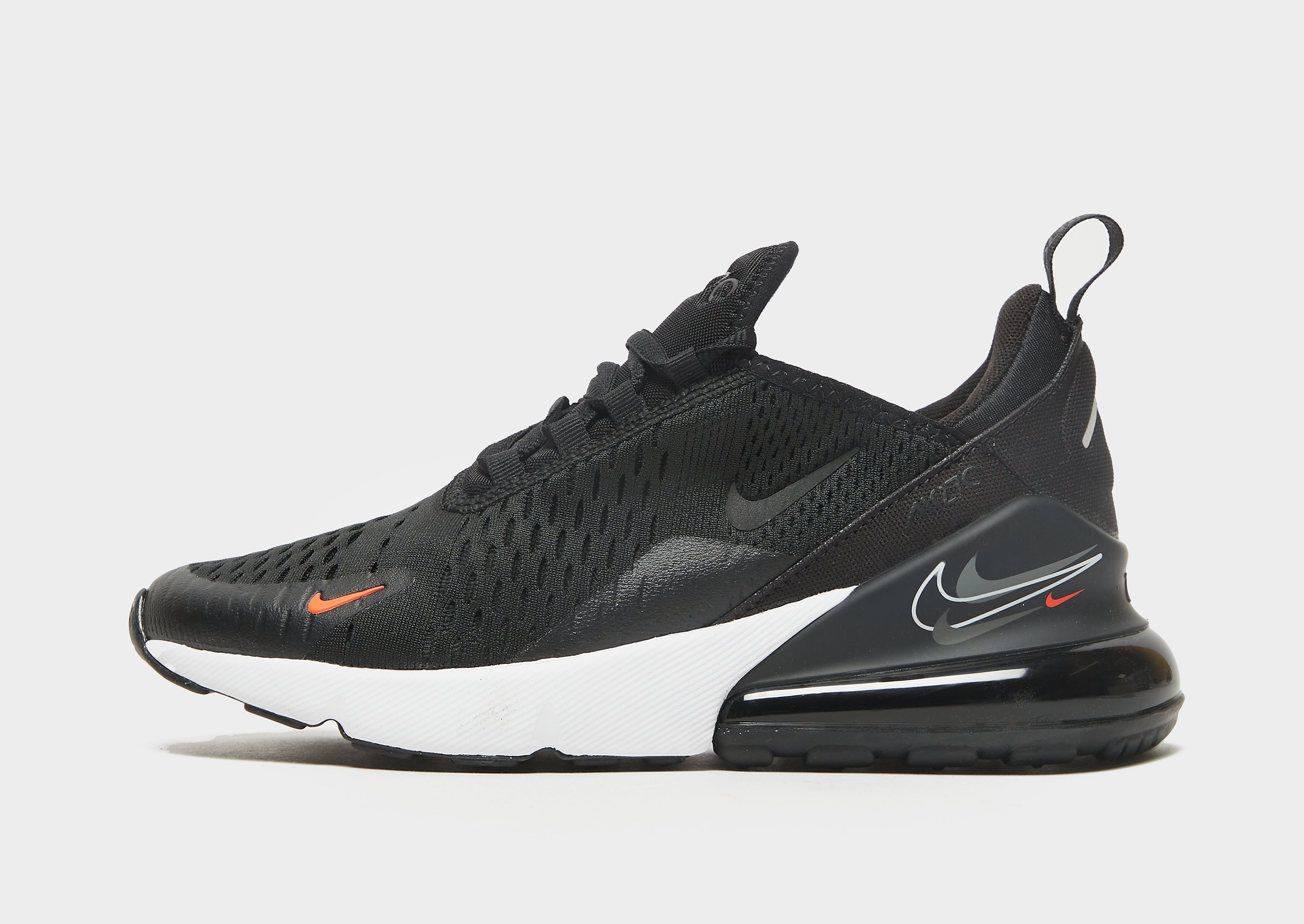 Nike Air Max 270 Junior - Black/Particle Grey/Photon Dust/Black - Kids, Black/Particle Grey/Photon Dust/Black