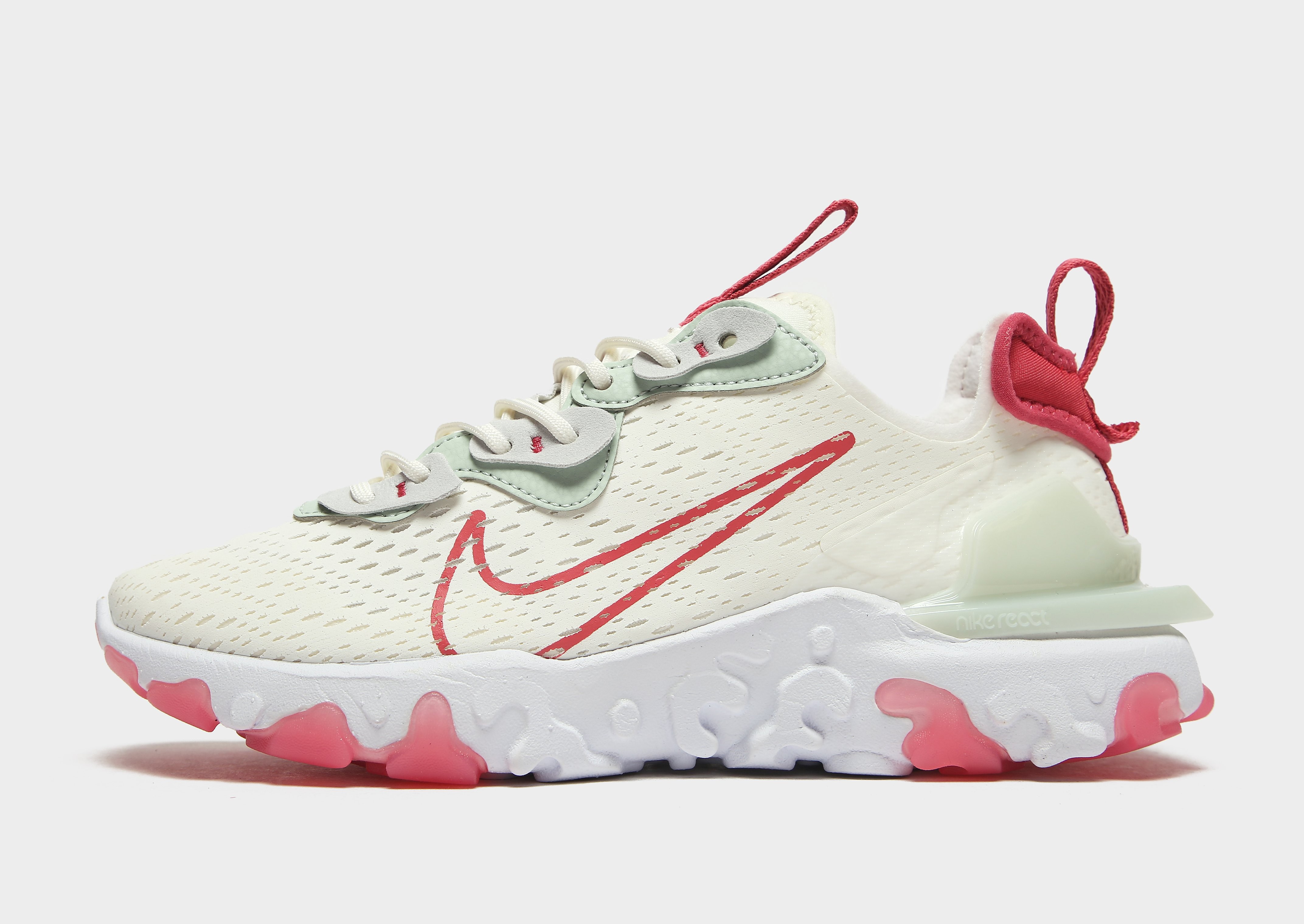 Nike React Vision Women's - Sail/Seafoam/Pure Platinum/Archaeo Pink, Sail/Seafoam/Pure Platinum/Archaeo Pink