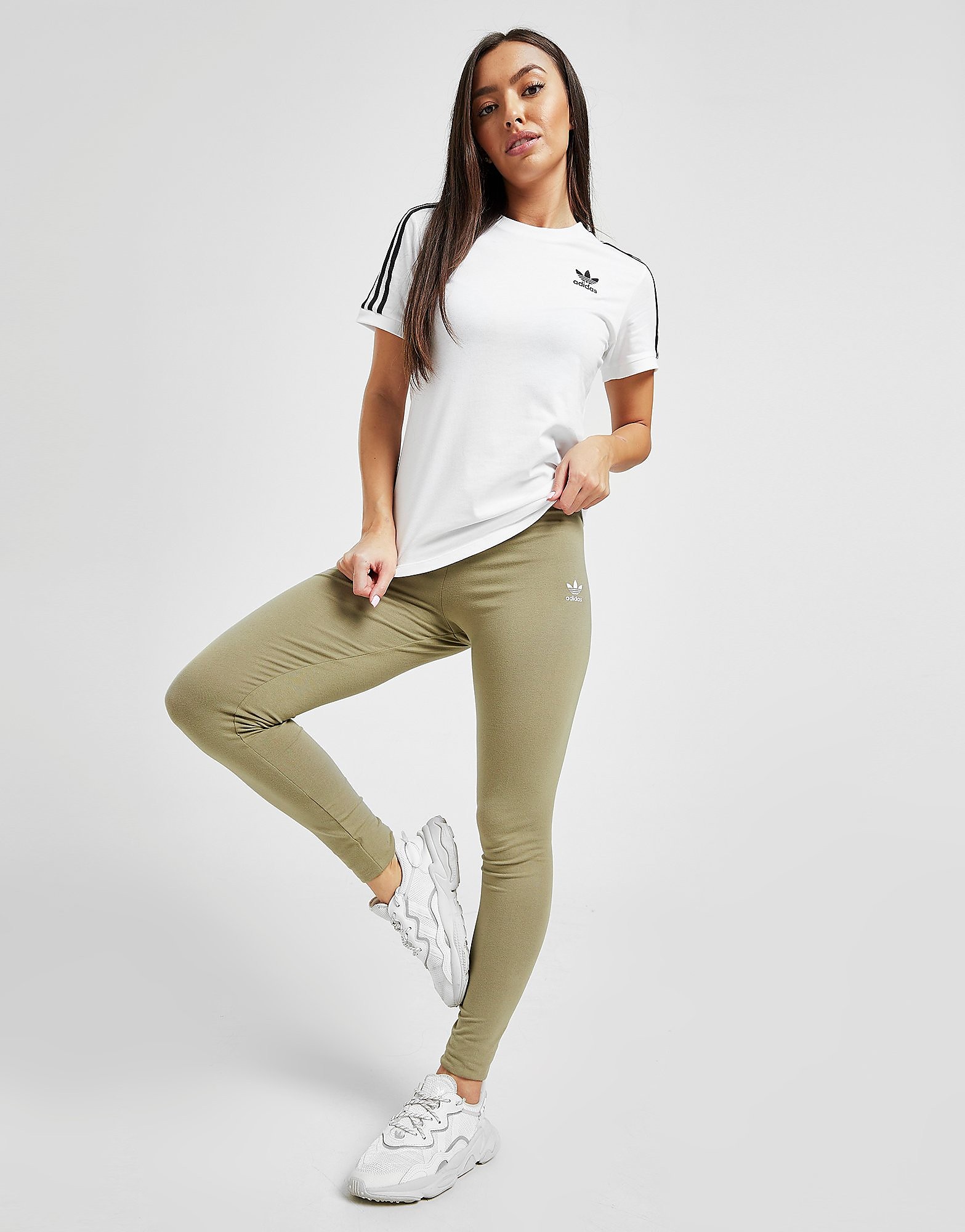 

adidas Originals Essential Leggings - Orbit Green - Womens, Orbit Green