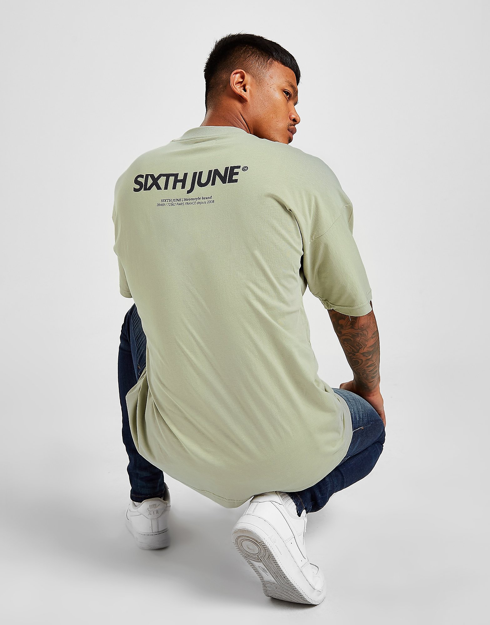 

Sixth June Back Hit T-Shirt - Green - Mens, Green