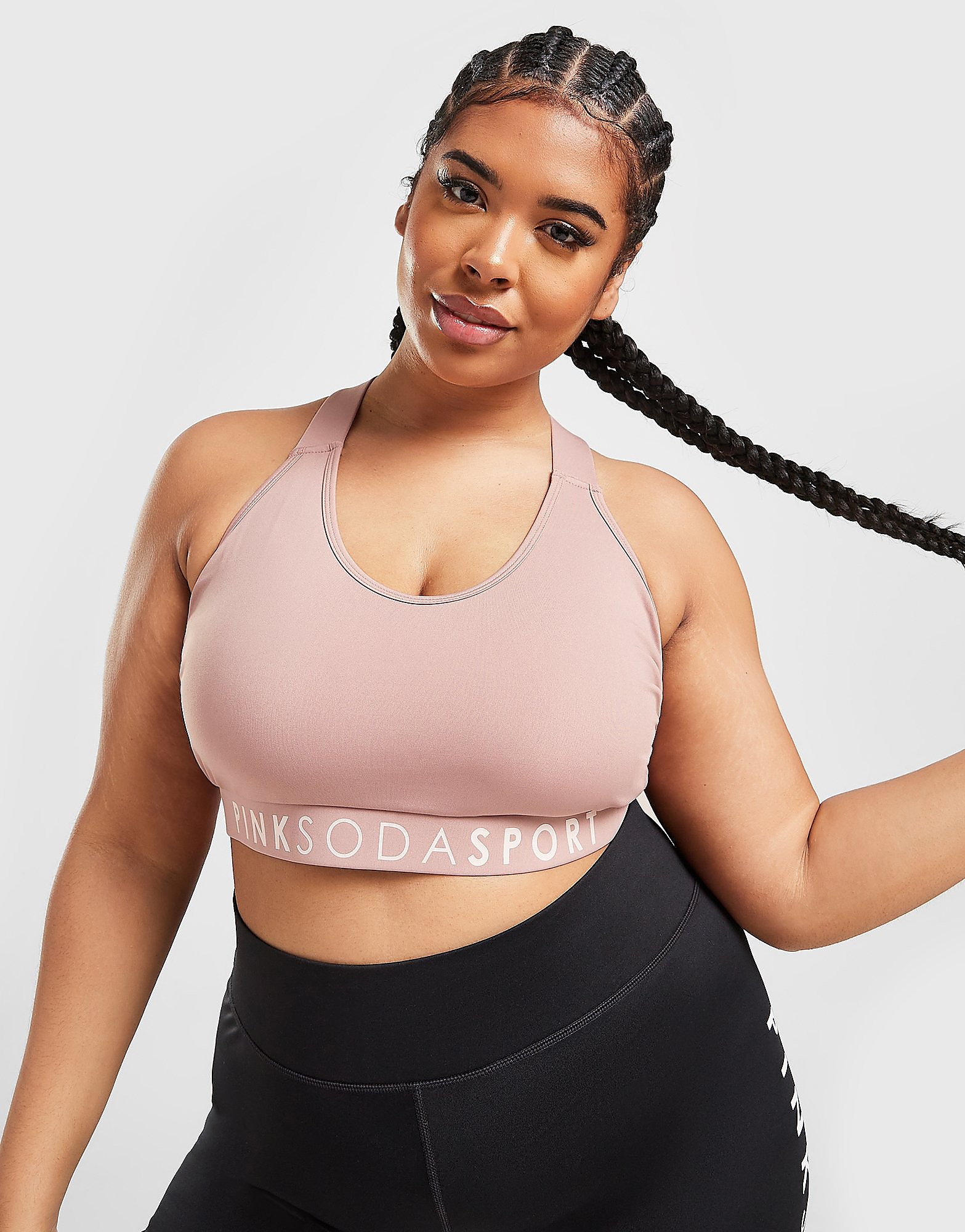 

Pink Soda Sport Harper Plus Size Bra - Only at JD - Pink - Womens, Pink
