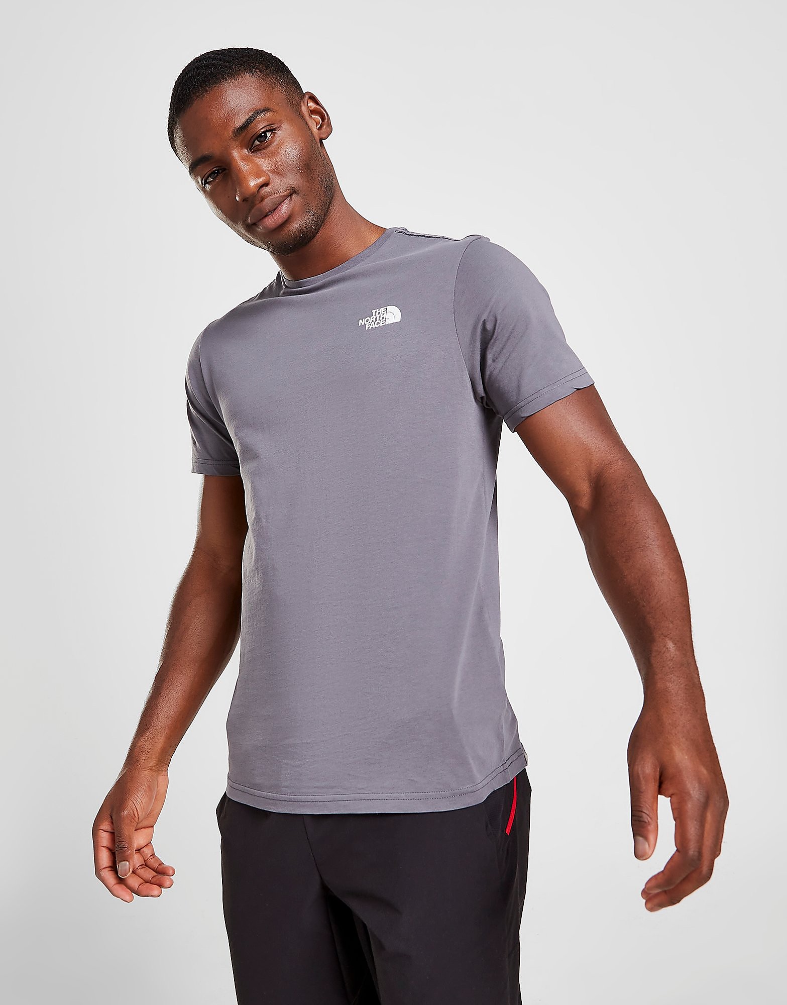

The North Face Collage Mountain T-Shirt - Grey - Mens, Grey