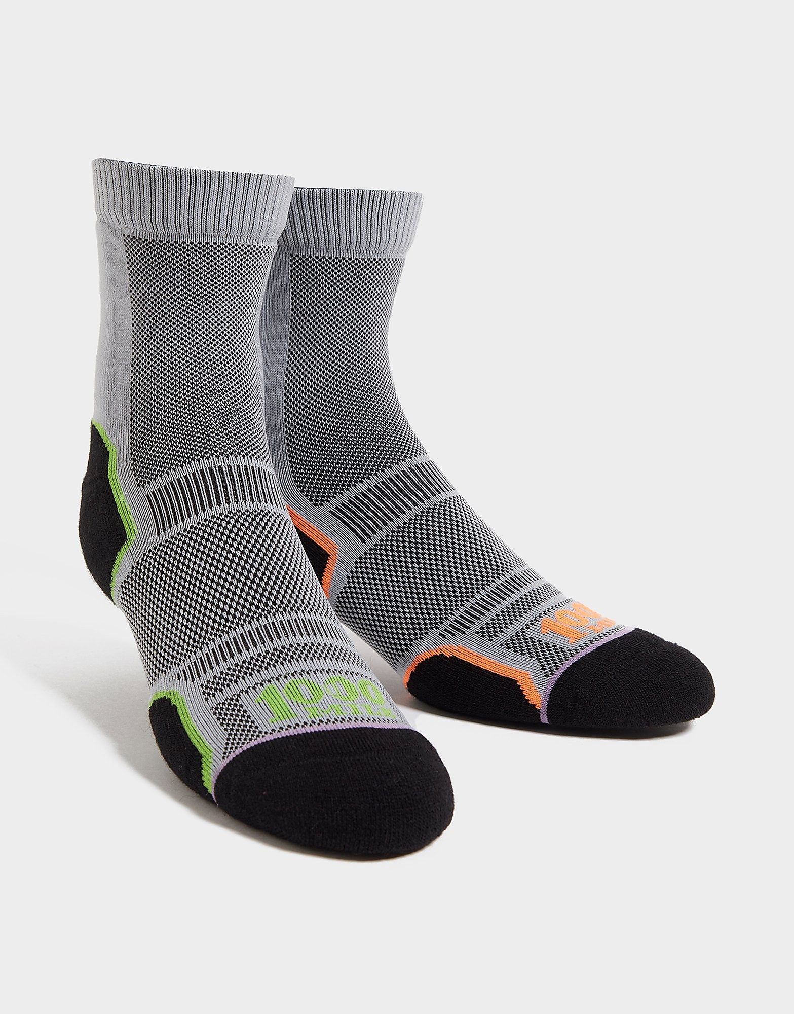 1000 MILE 2-Pack Trail Socks Women's - Grey, Grey