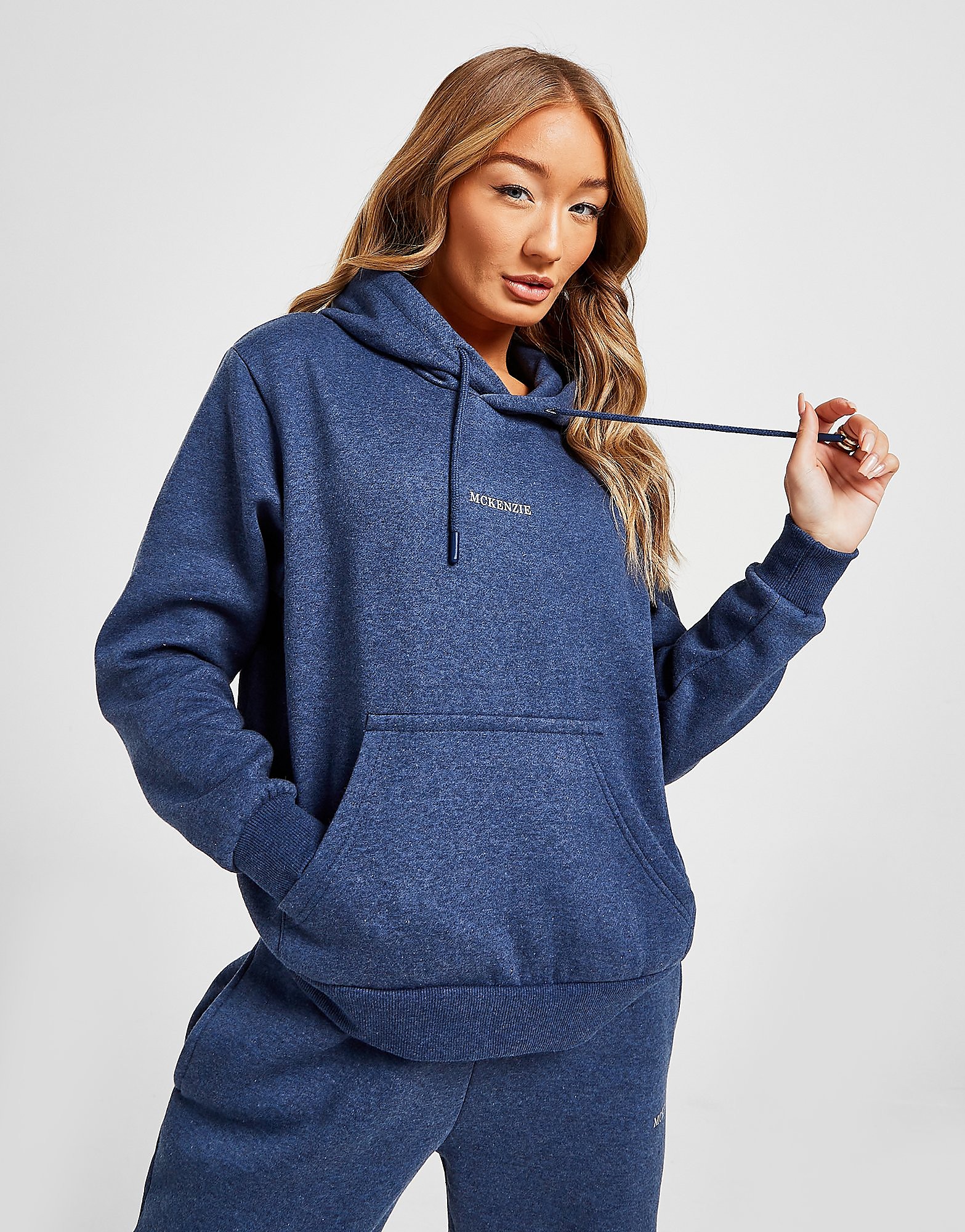 

McKenzie Essential Overhead Boyfriend Hoodie - Only at JD - Blue - Womens, Blue