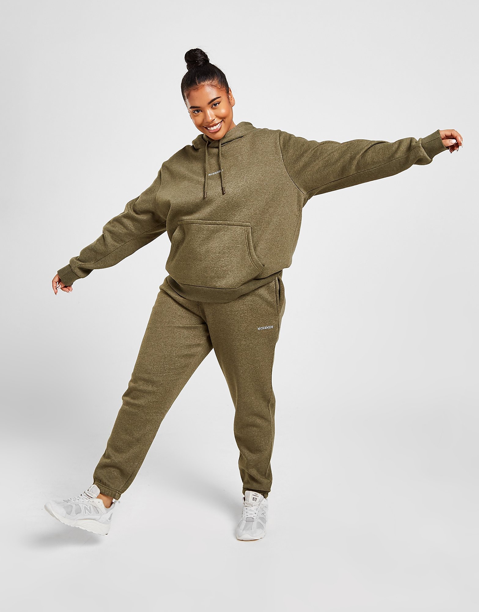 

McKenzie Marl Plus Size Joggers - Only at JD - Green - Womens, Green