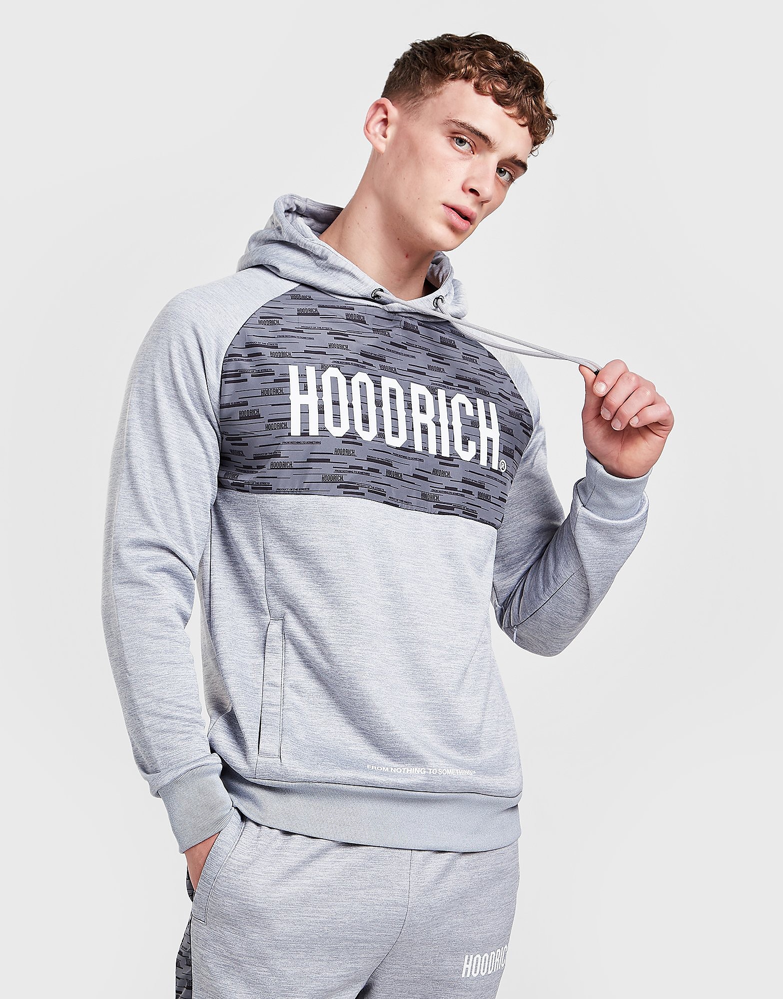

Hoodrich Matrix Poly Hoodie - Only at JD - Grey - Mens, Grey