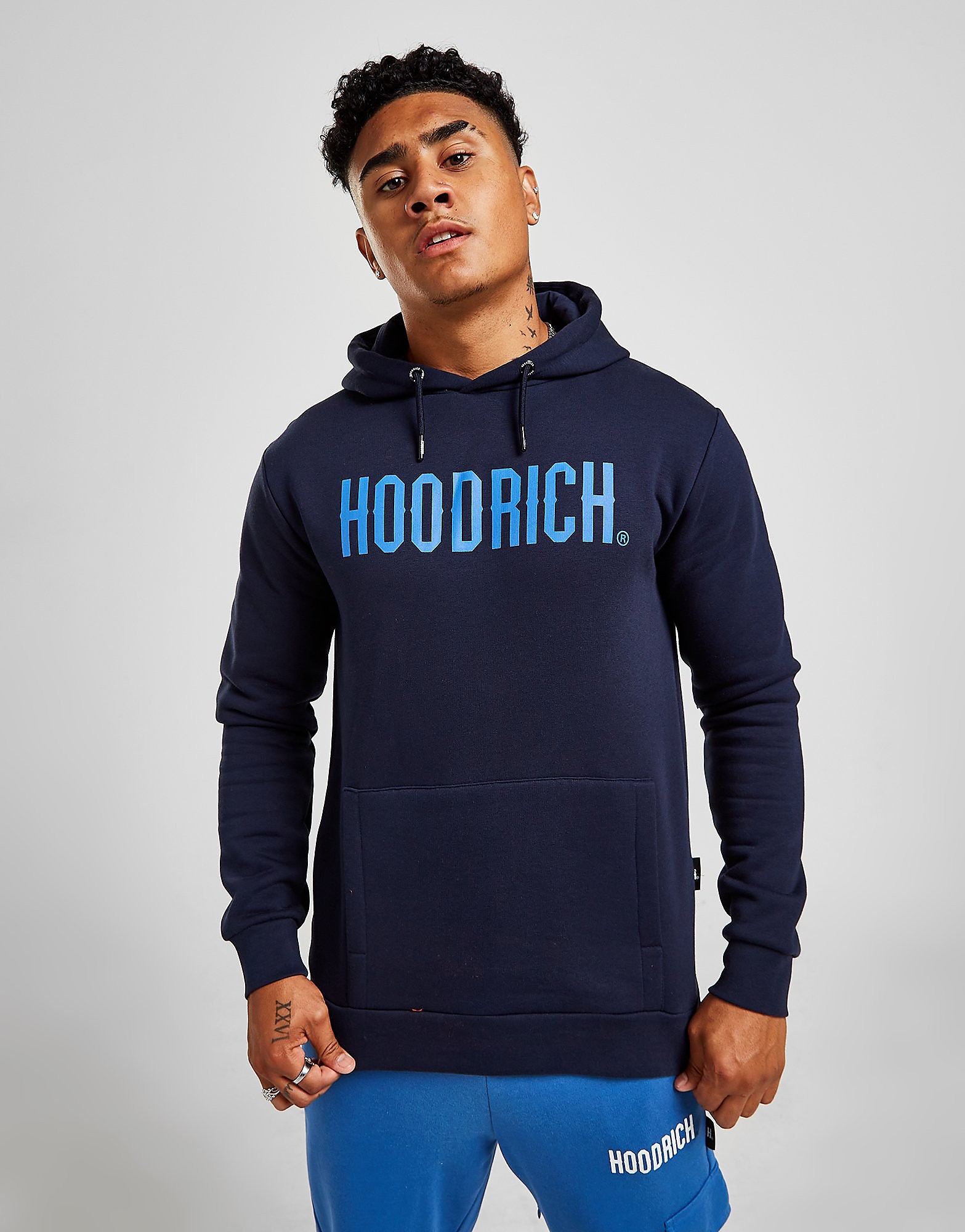 

Hoodrich Core Overhead Hoodie - Blue - Mens, Blue