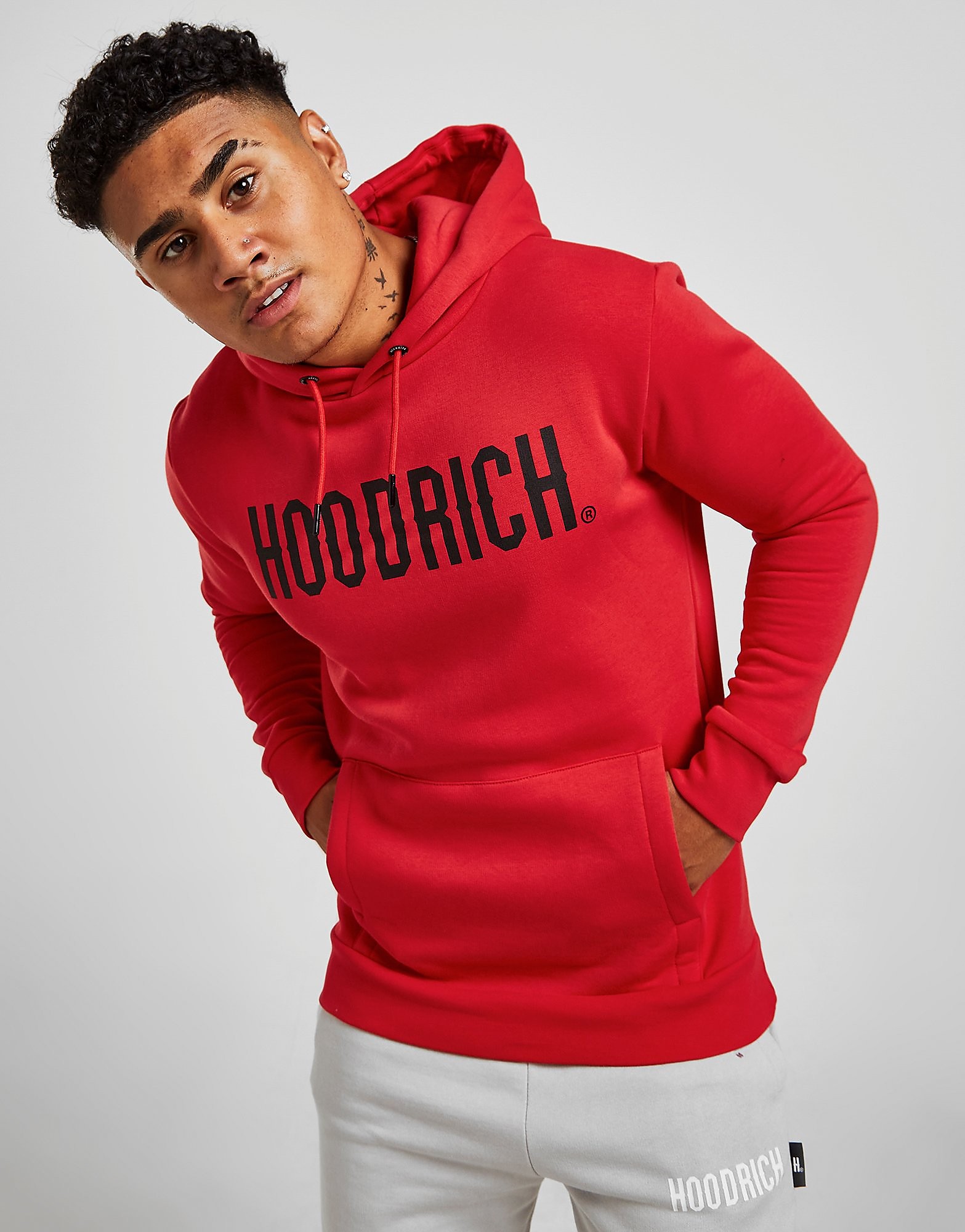

Hoodrich Core Overhead Hoodie - Red - Mens, Red