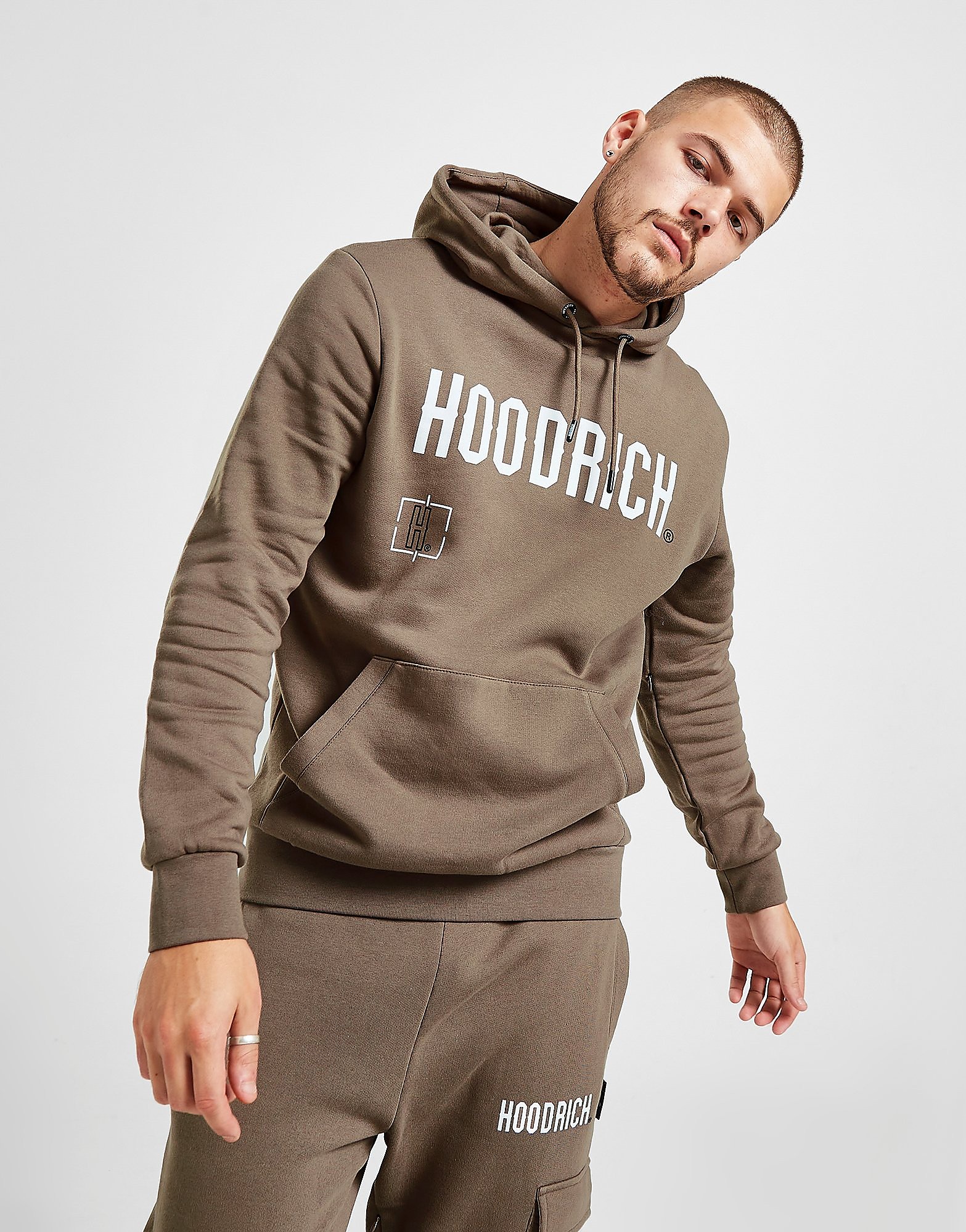 Hoodrich Akira Overhead Hoodie - Brown - Mens, Brown