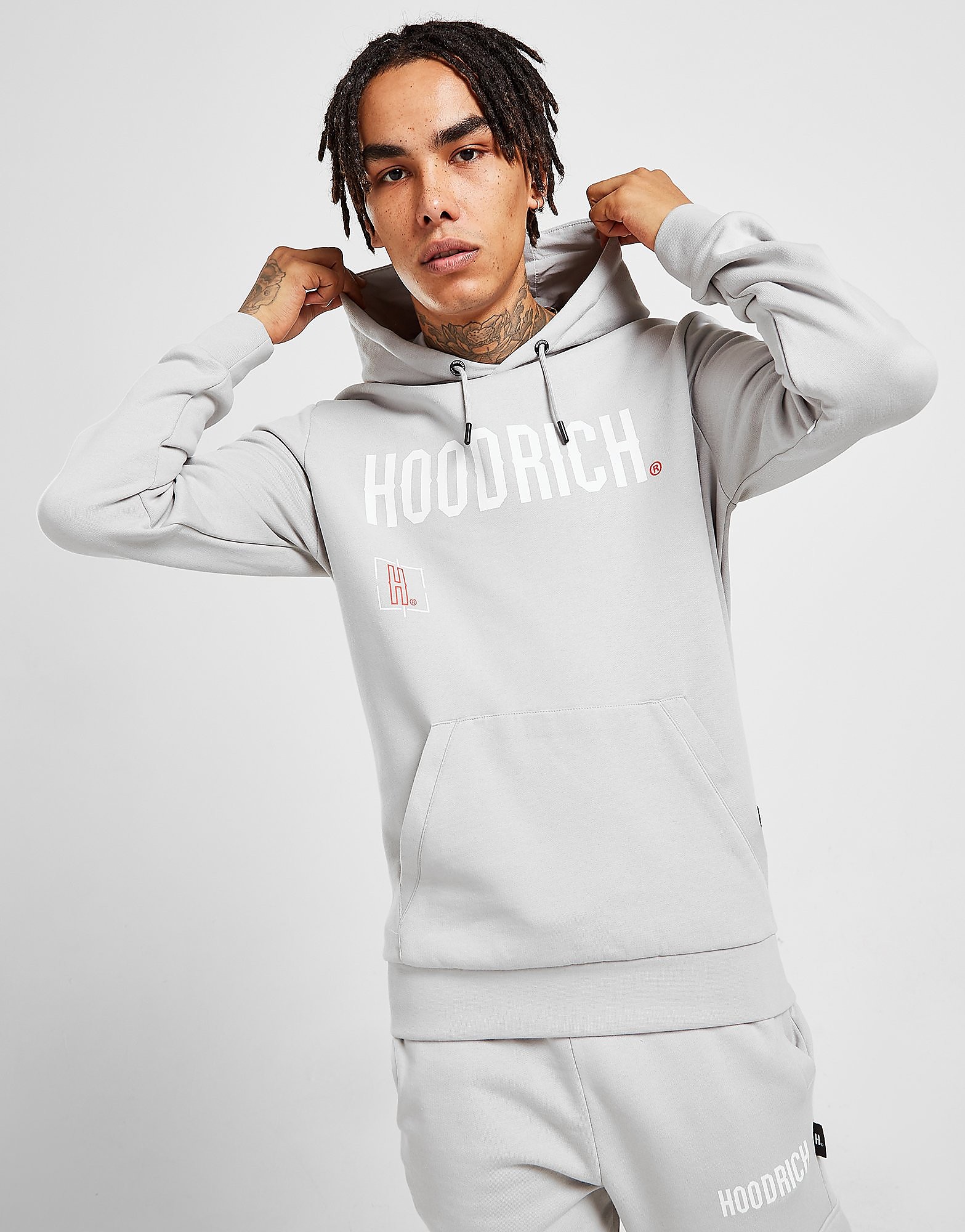 

Hoodrich Akira Overhead Hoodie - Grey - Mens, Grey