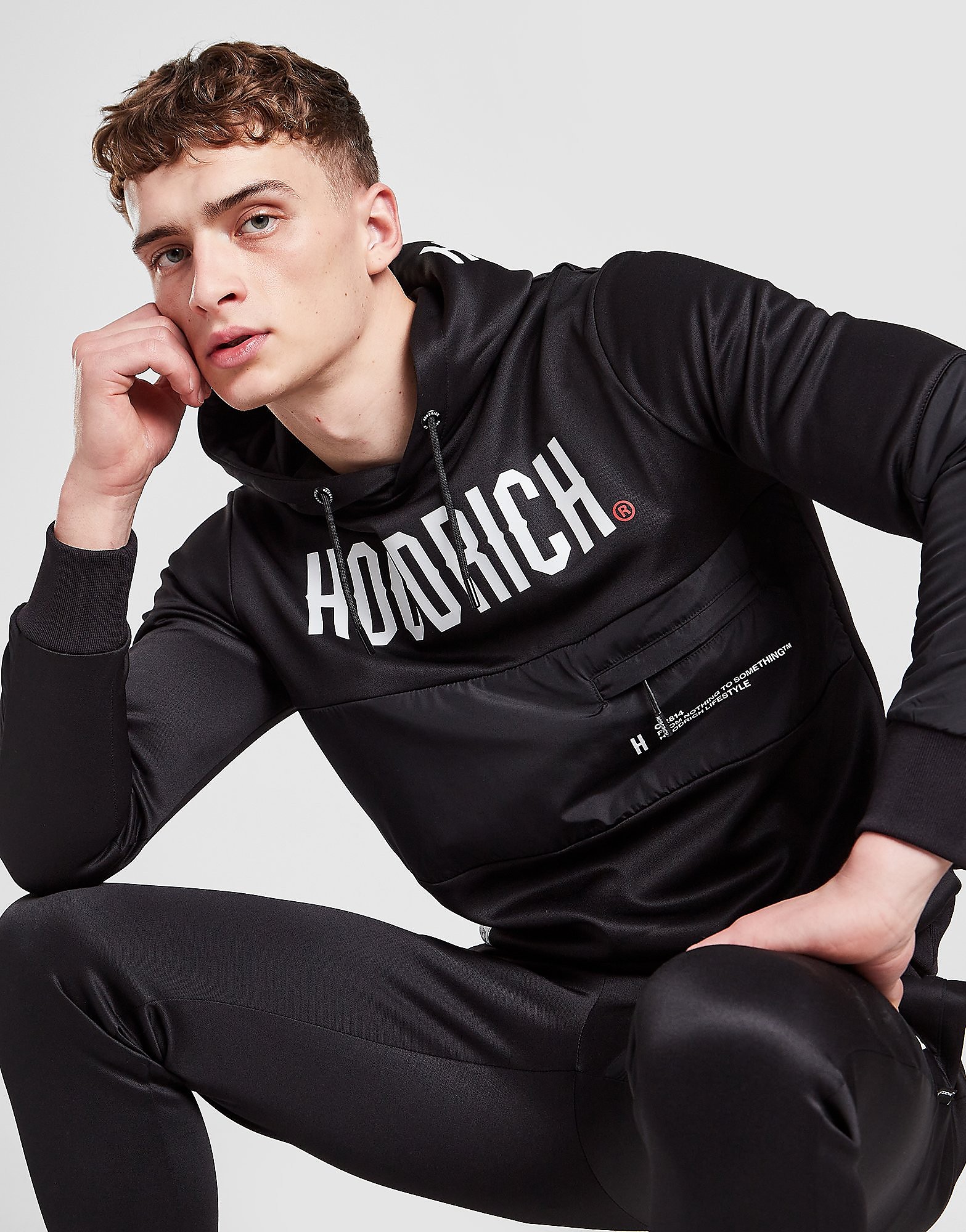 

Hoodrich Tense Overhead Hoodie - Black - Mens, Black