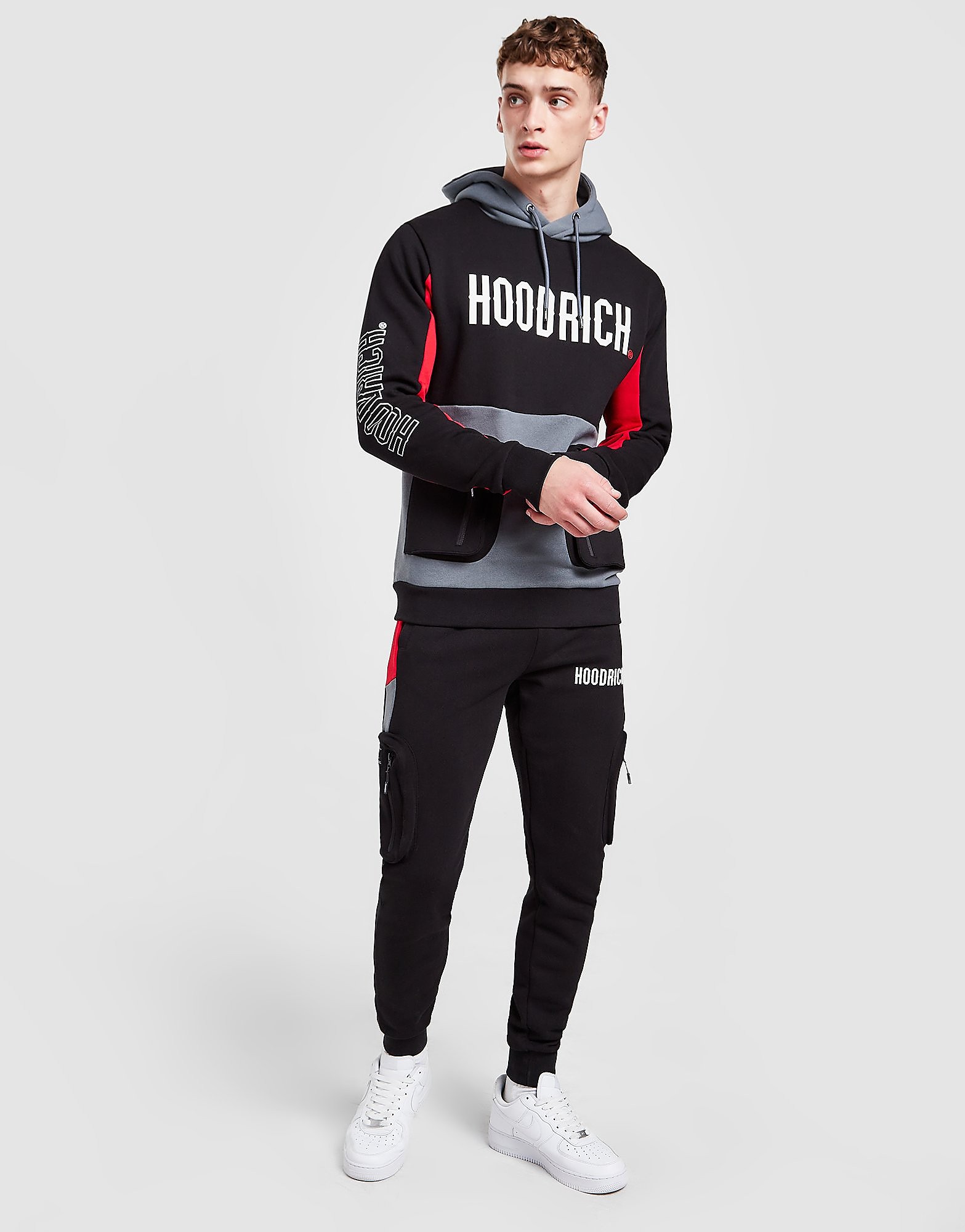 

Hoodrich Stamp Overhead Hoodie - Black - Mens, Black