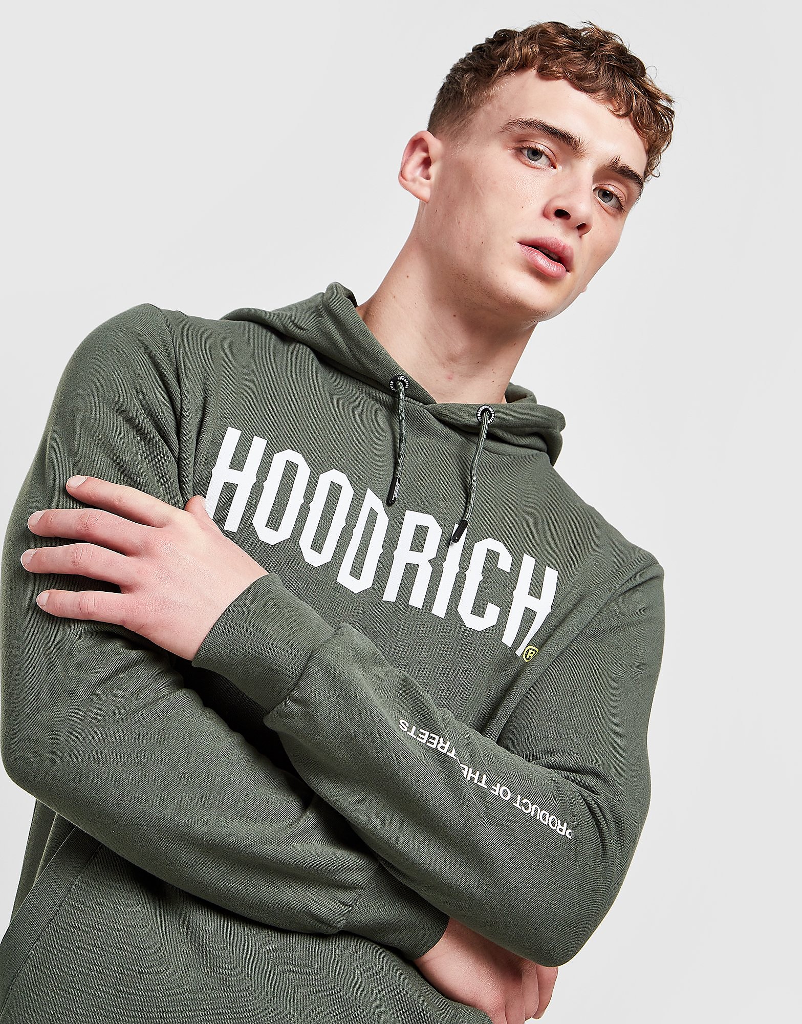 Hoodrich Akira Overhead Hoodie - Green - Mens, Green