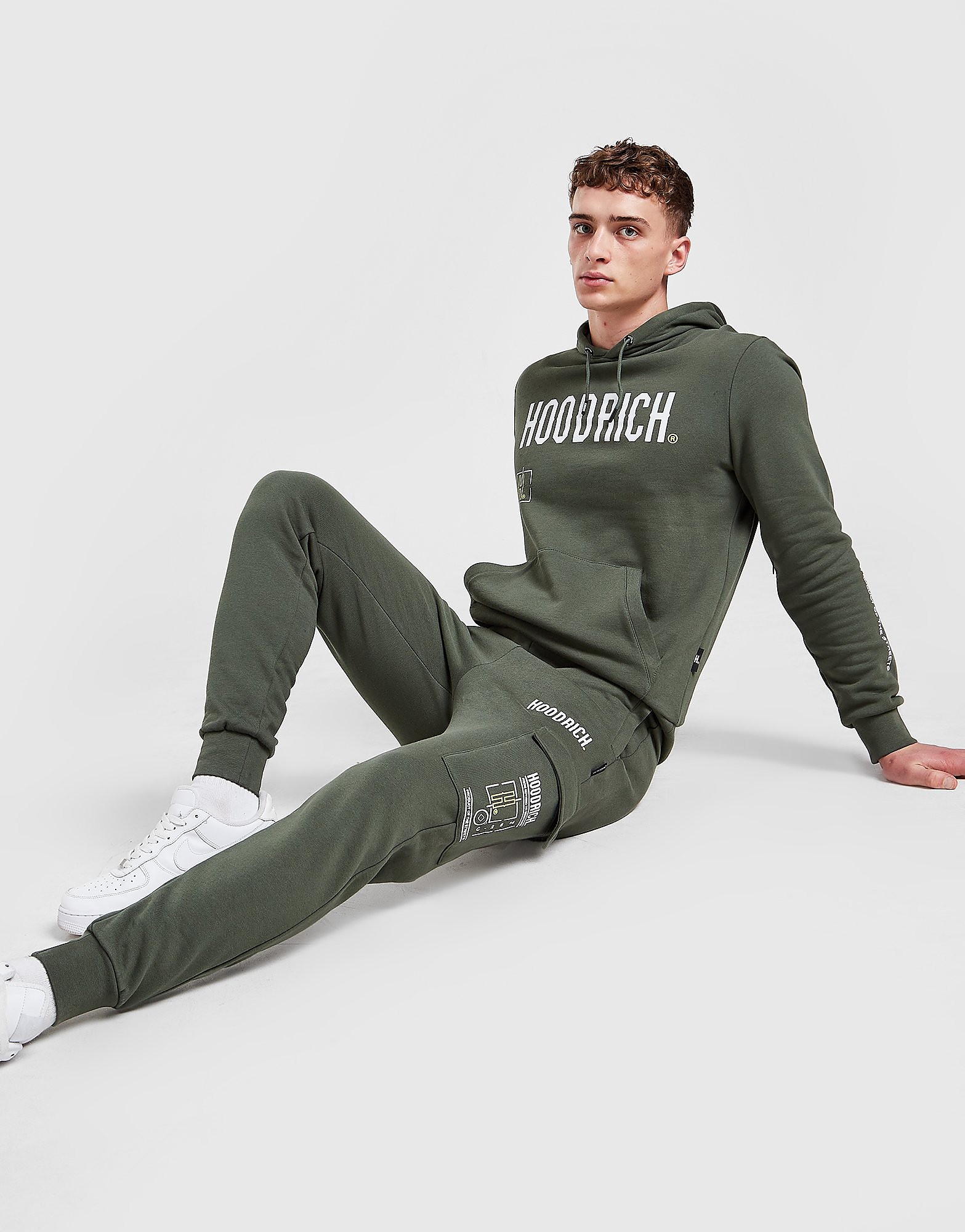 Hoodrich Akira Cargo Joggers - Green - Mens, Green