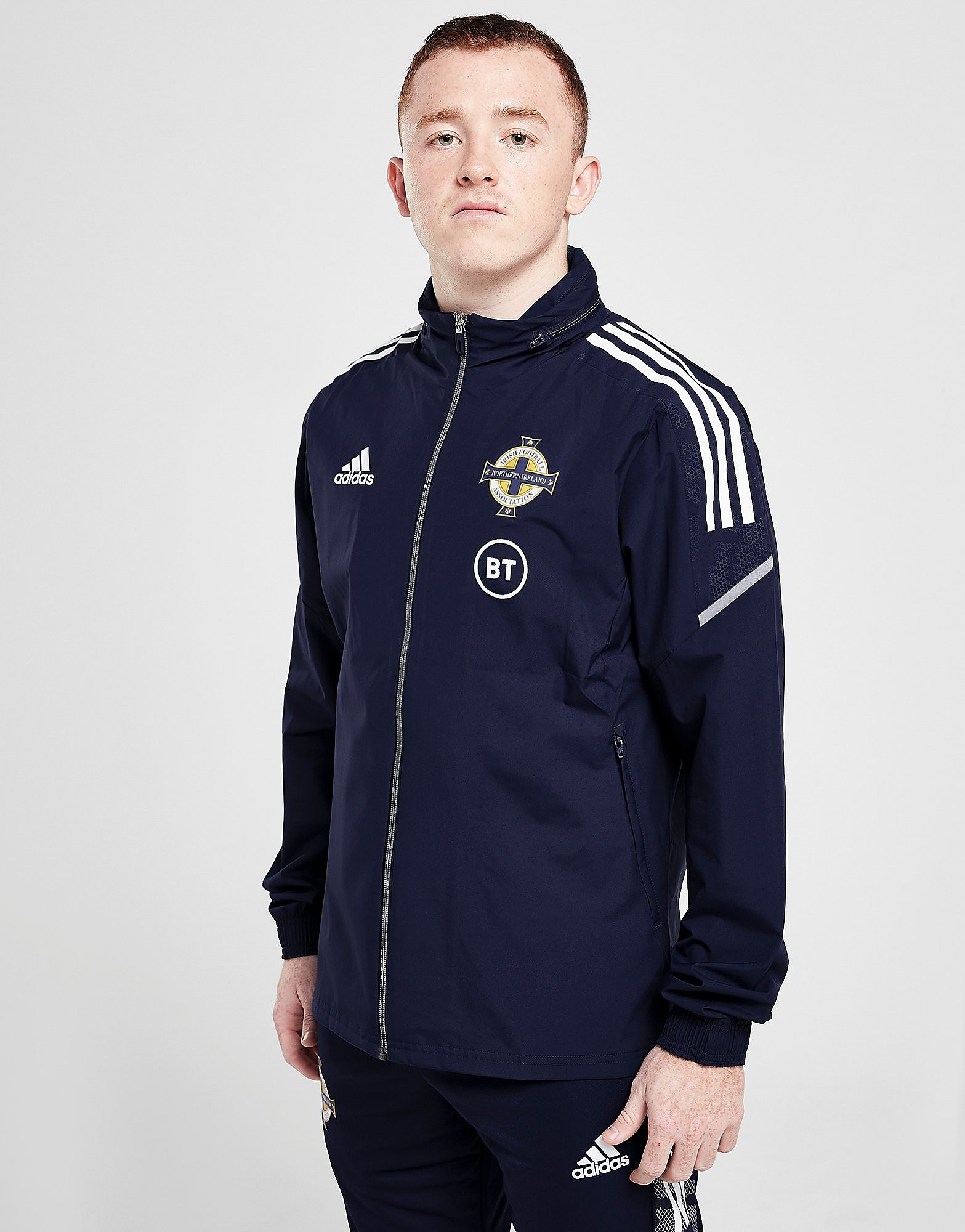 

adidas Northern Ireland Condivo21 All-Weather Jacket - Navy - Mens, Navy